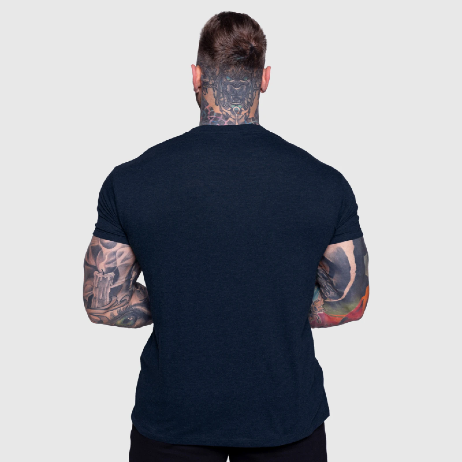 Férfi póló Iron Aesthetics Slash, navy · záber 2