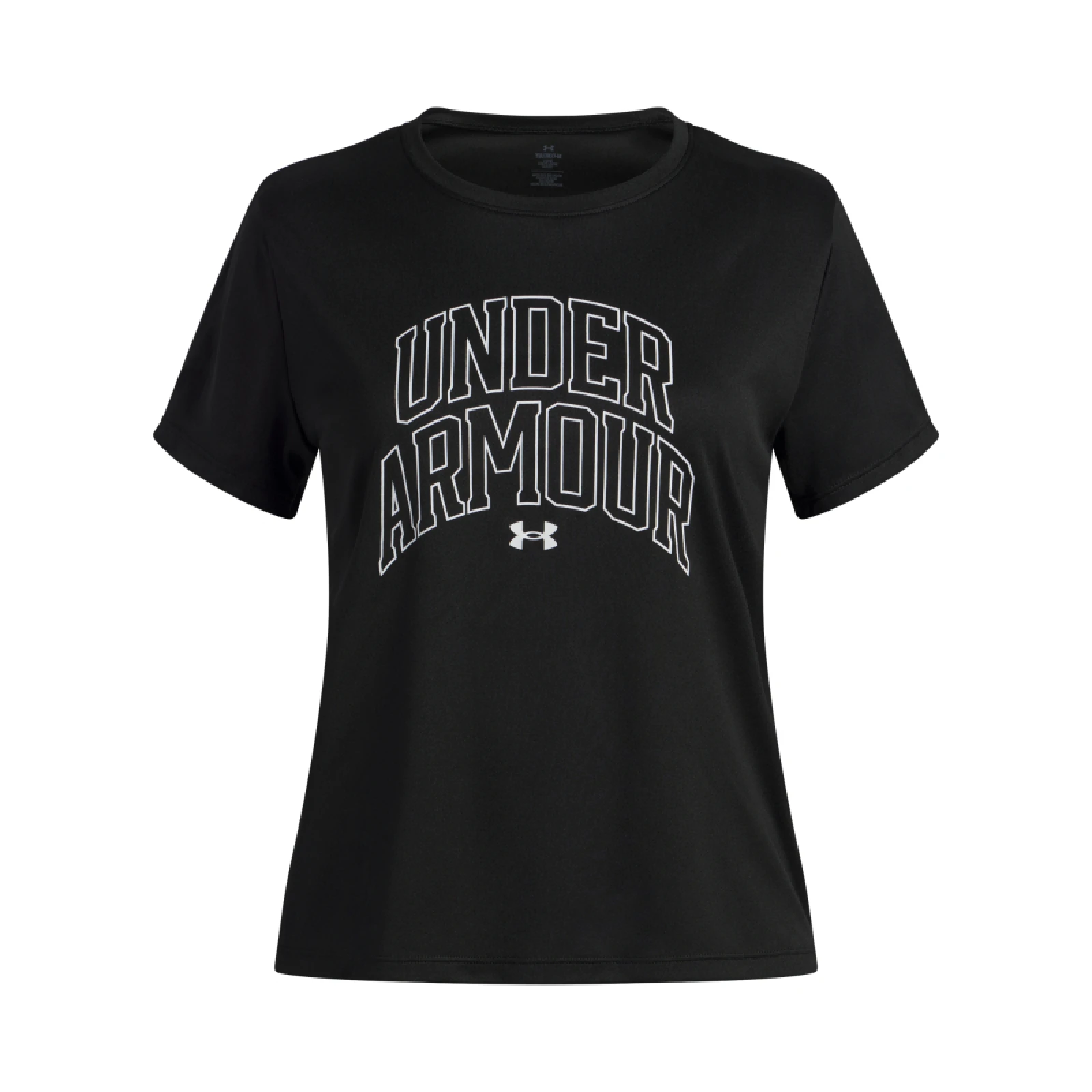Lány edzőpóló rövid ujjú UNDER ARMOUR Tech Varsity Graphic SS · záber 2