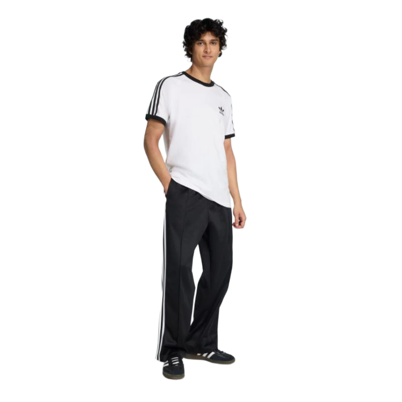 Férfi nadrágok ADIDAS ORIGINALS OS TP- BLACK WHITE · záber 3