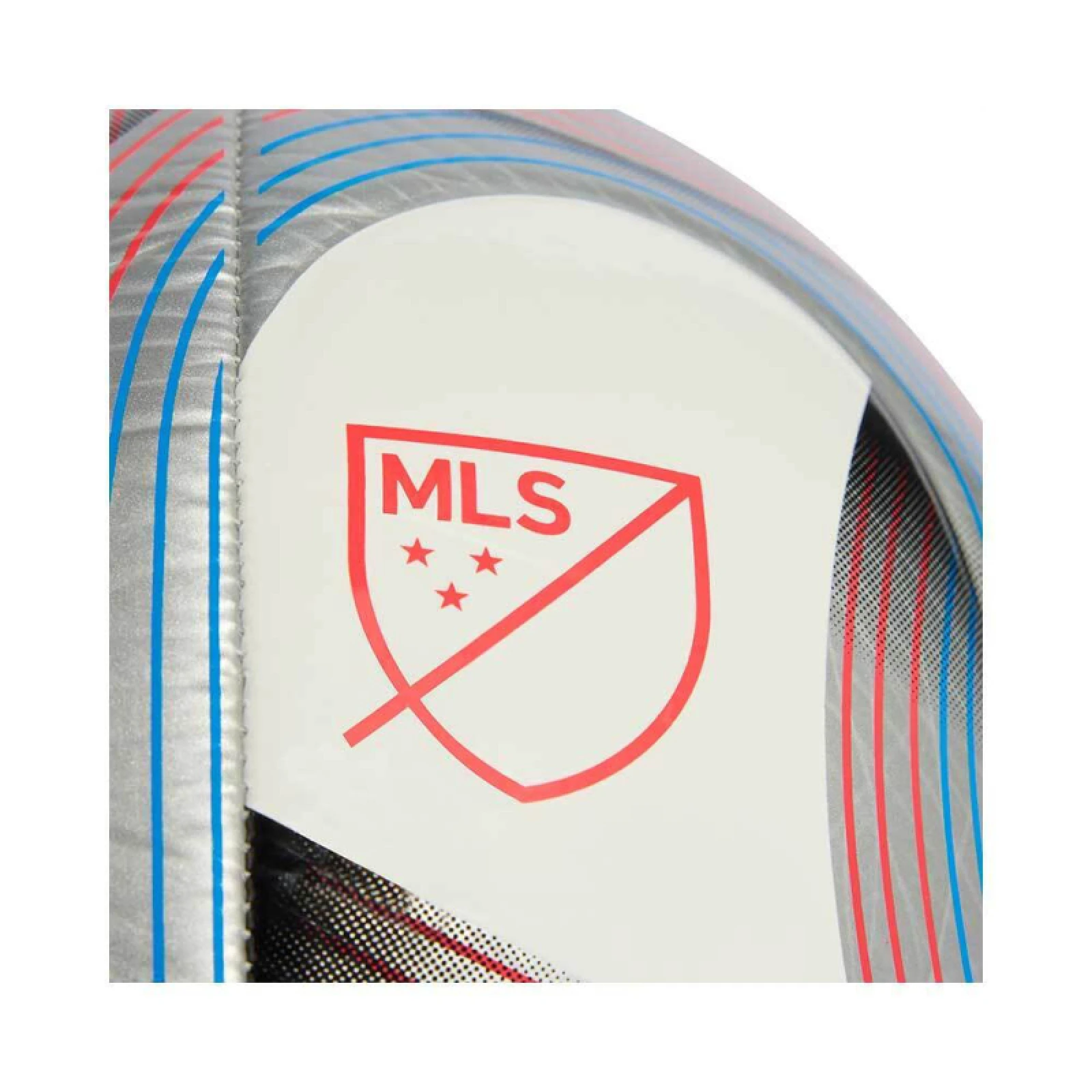 Futball labda ADIDAS MLS CLB WHITE GLOBLU LUCRED · záber 3