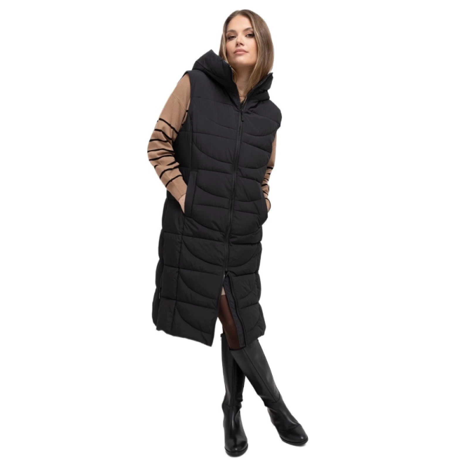 Női mellény VOLCANO V-JAVA-700-BLACK · záber 2