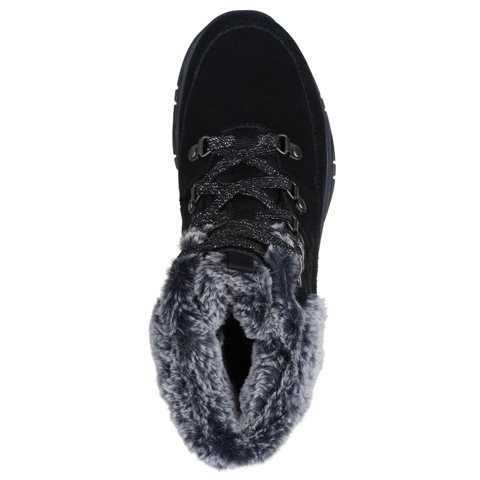 Női bokacsizmák télen SKECHERS Trego Snow Worries W natural · záber 4
