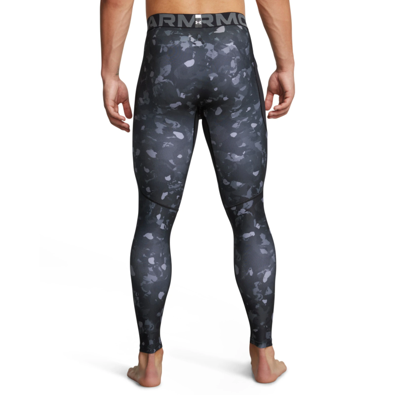 Férfi kompressziós leggings UNDER ARMOUR UA HG Armour Prtd Lgs-BLK · záber 2