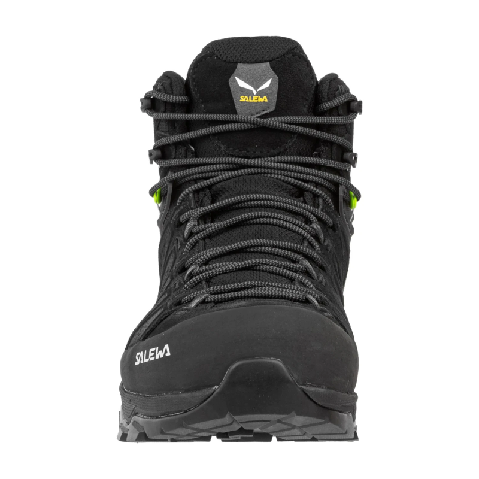 Férfi bokáig érő túracipő SALEWA Alp Trainer 2 Mid GTX M black black · záber 5