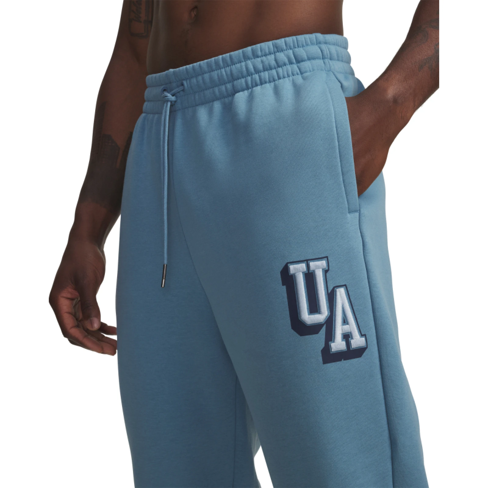 Férfi bélelt melegítőnadrágok UNDER ARMOUR UA Icon Flc Graphic Jgr · záber 10
