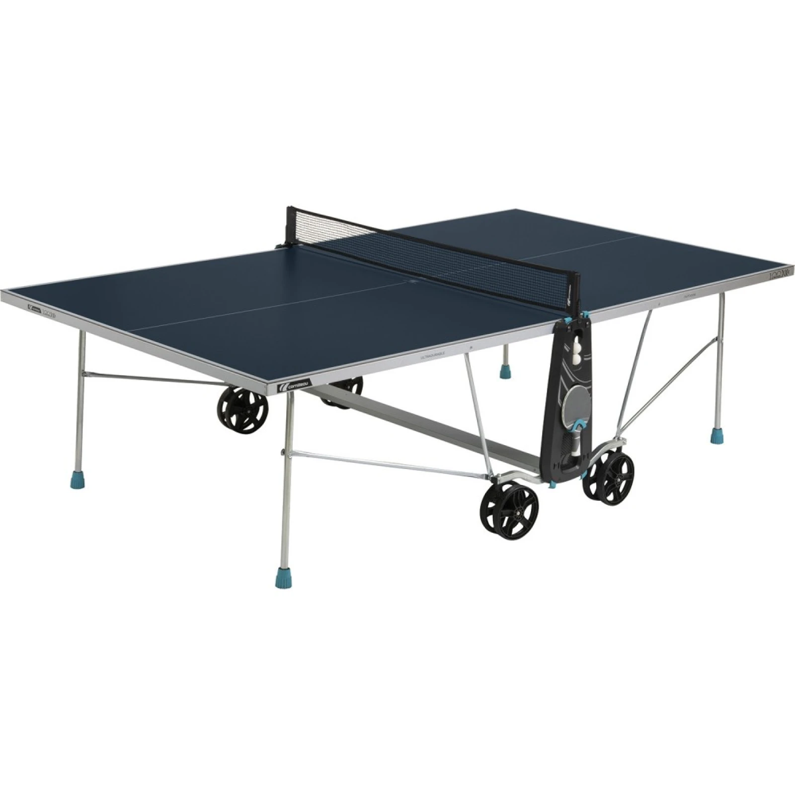 Cornilleau 100X kültéri pingpong asztal kék · záber 1