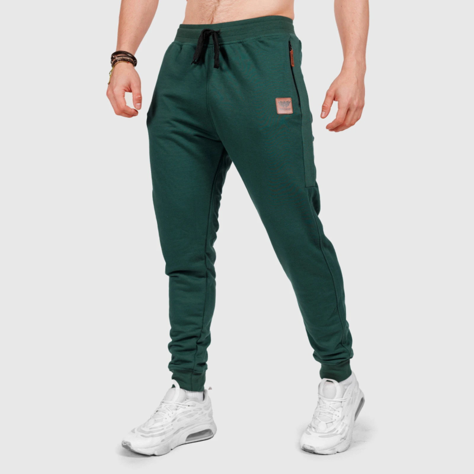 Férfi melegítőnadrág Iron Aesthetics Grade, zöld · záber 1
