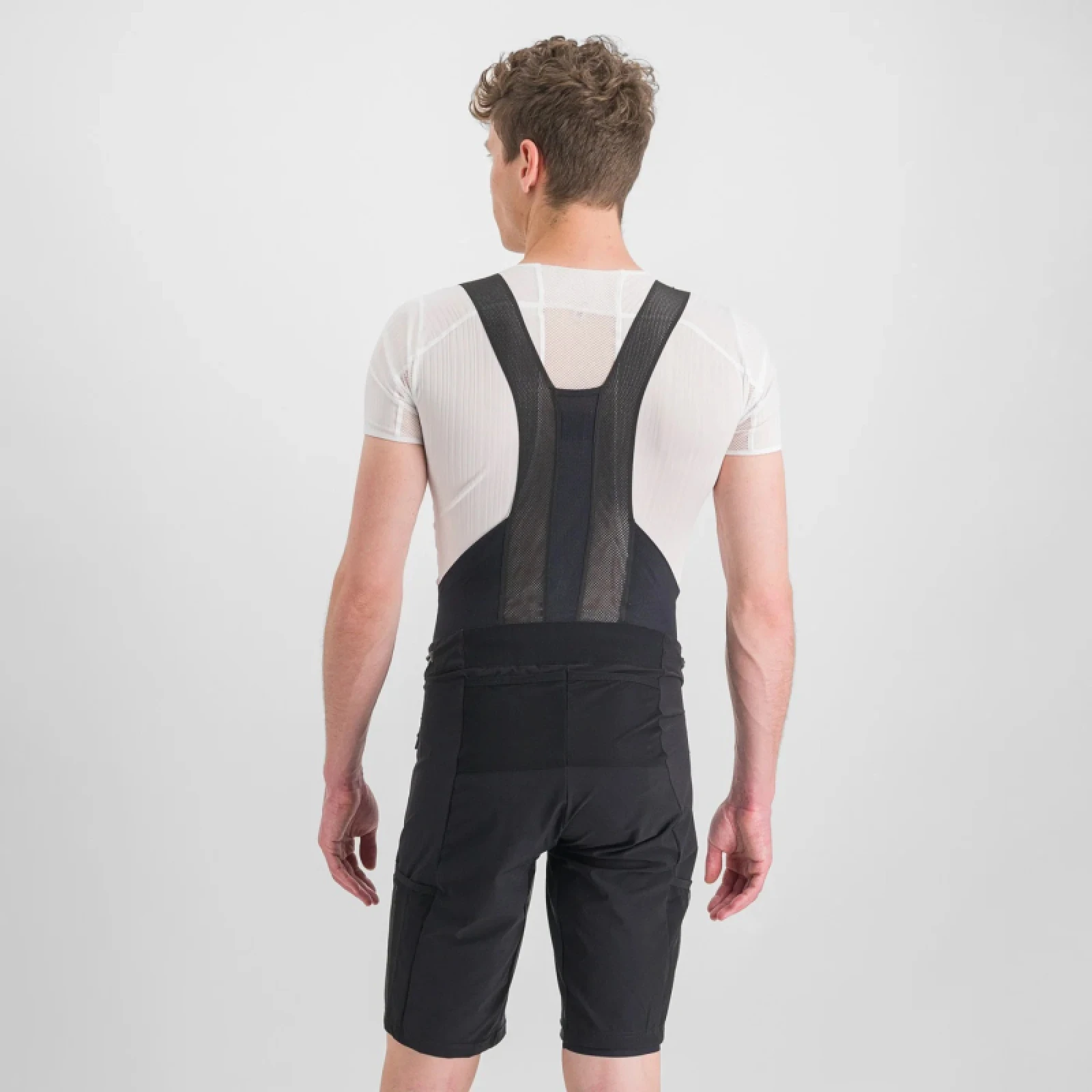 Férfi kerékpáros nadrág SPORTFUL Supergiara overshort, black · záber 3