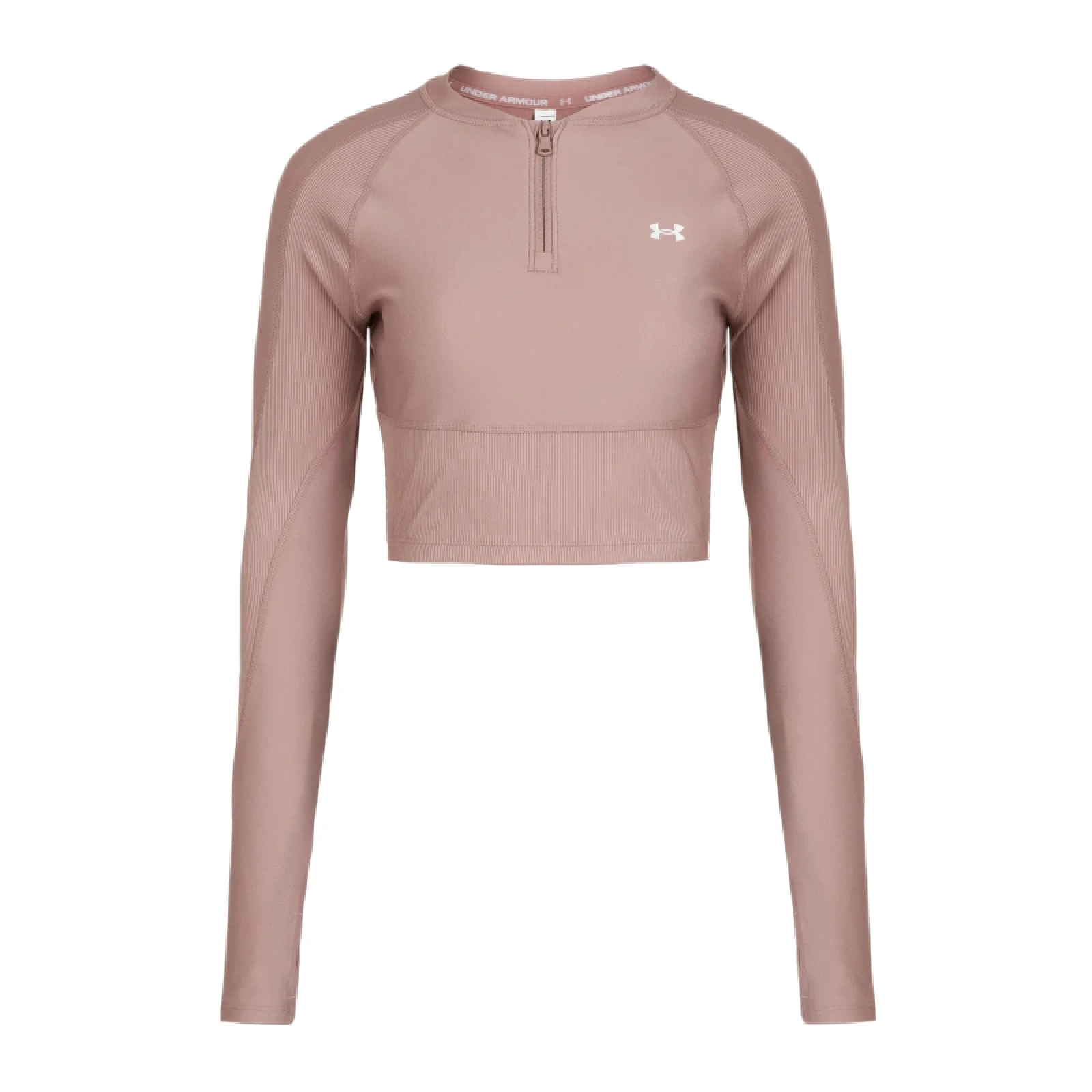 Női hosszú ujjú edzőpóló UNDER ARMOUR UA HG Rib 1 4 Zip · záber 3