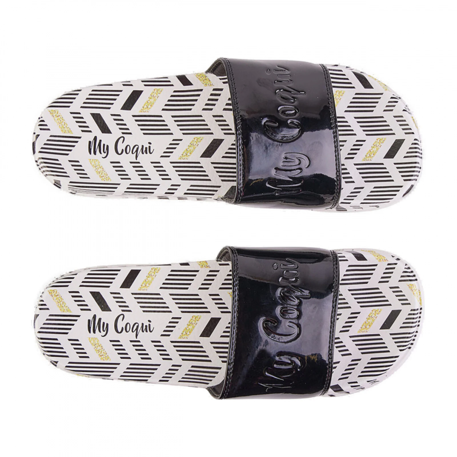 Női papucsok (strandcipők) COQUI Cleo minimalistic black · záber 3