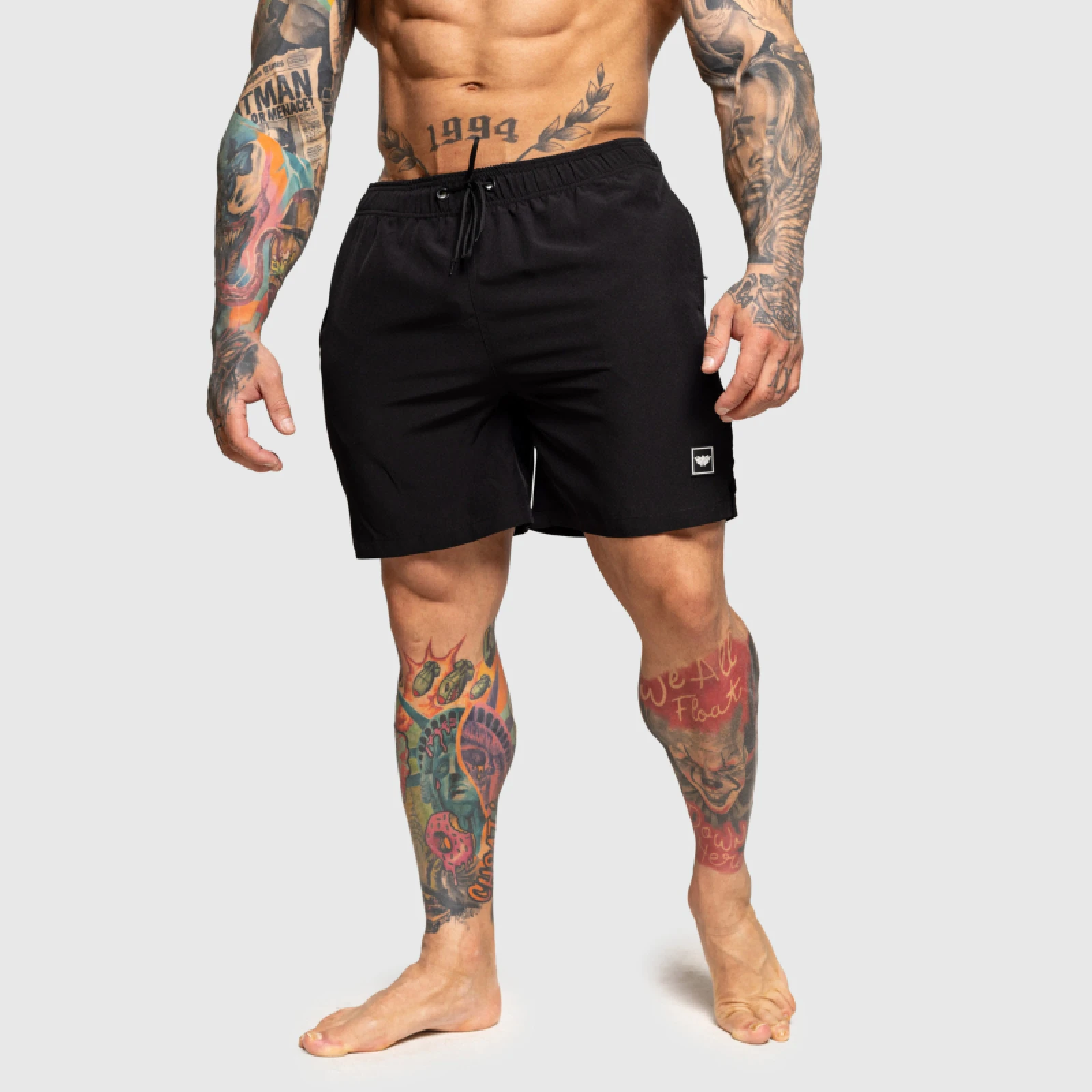 Férfi úszóshort Iron Aesthetics Boardwalk, fekete · záber 4