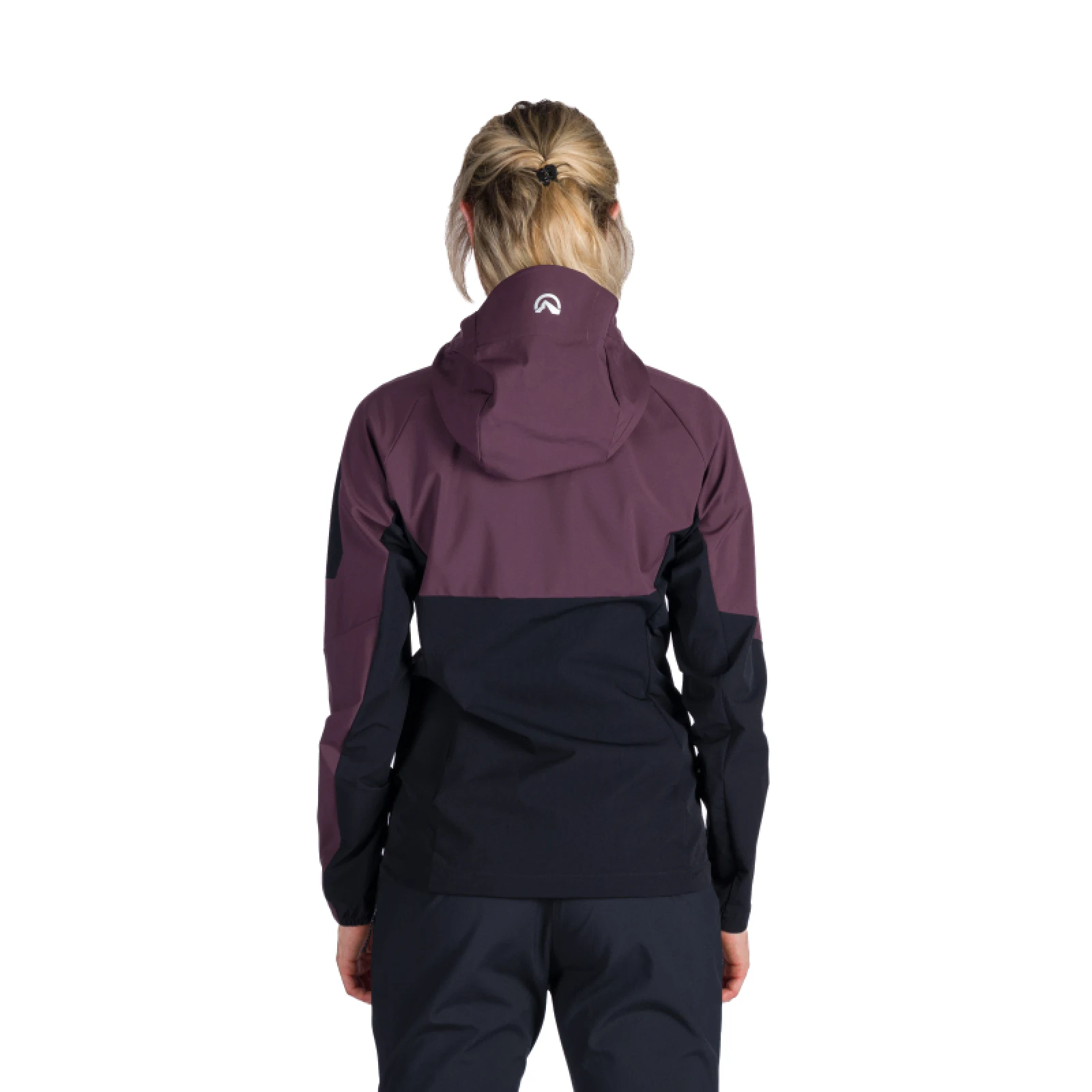 Női túrázó Softshell dzseki NORTHFINDER JANELL-810wineblack · záber 3