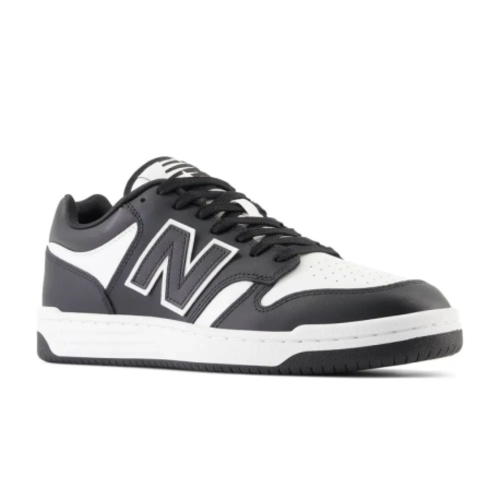 Férfi szabadidőcipő NEW BALANCE BB480LBA M black white - Szín: čierna · záber 1