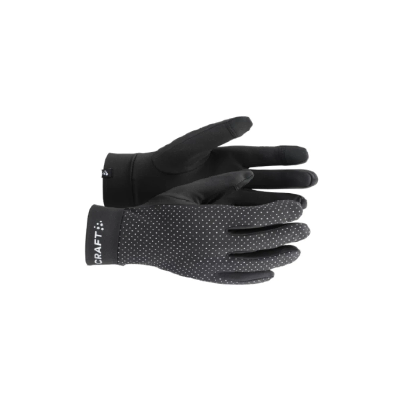 Futókesztyűk CRAFT LUMEN FLEECE GLOVE 2-999000-Black · záber 1