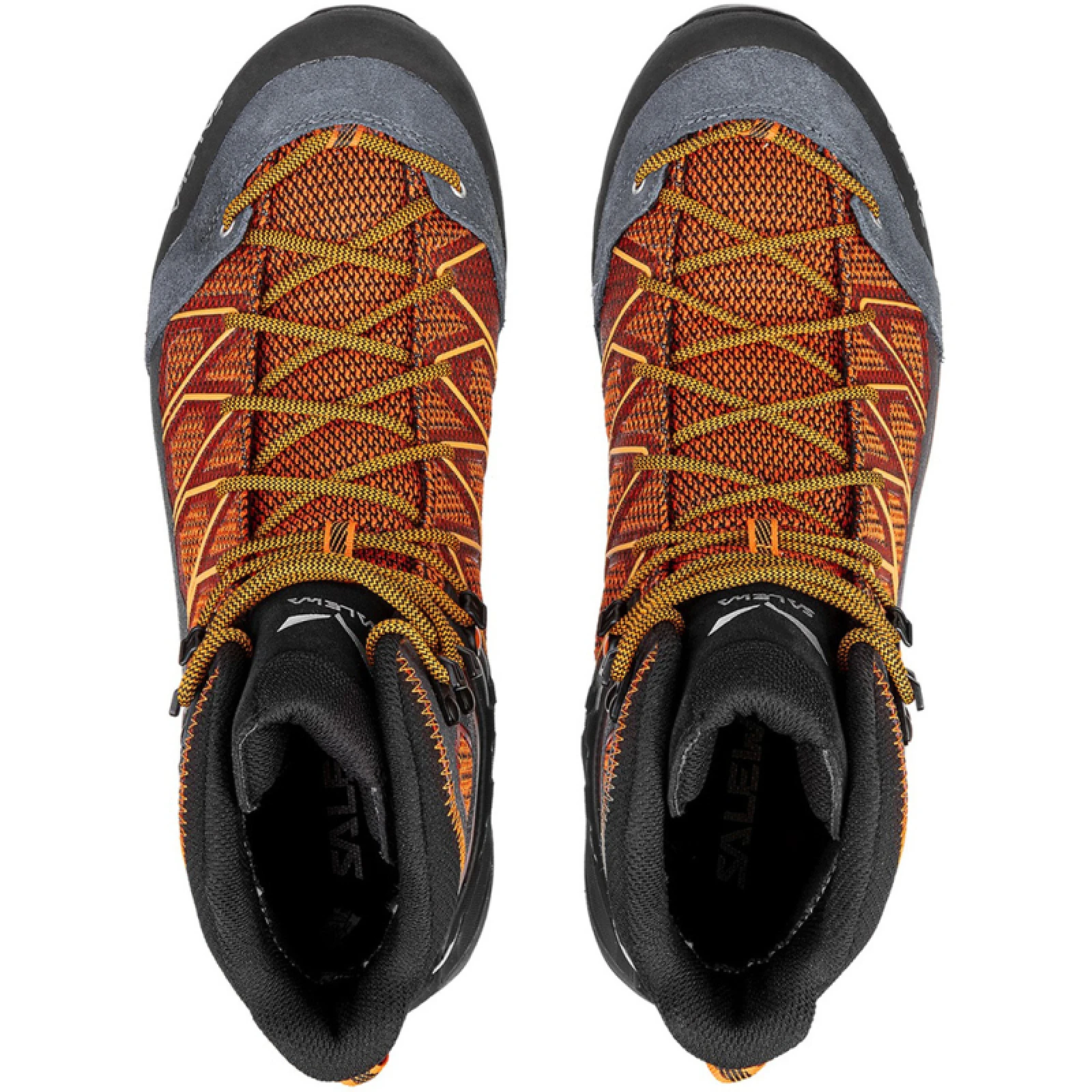 Férfi bokáig érő túracipő SALEWA Mountain Trainer Lite Mid GTX M black out carrot · záber 2