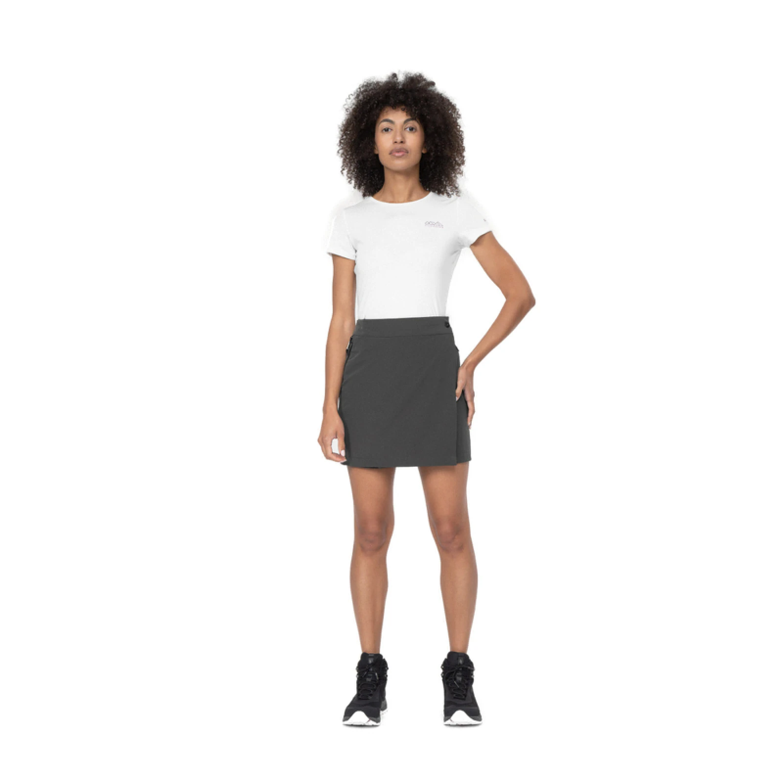 Női túraszoknya 4F SKIRT FNK F005-22S-ANTHRACITE · záber 2
