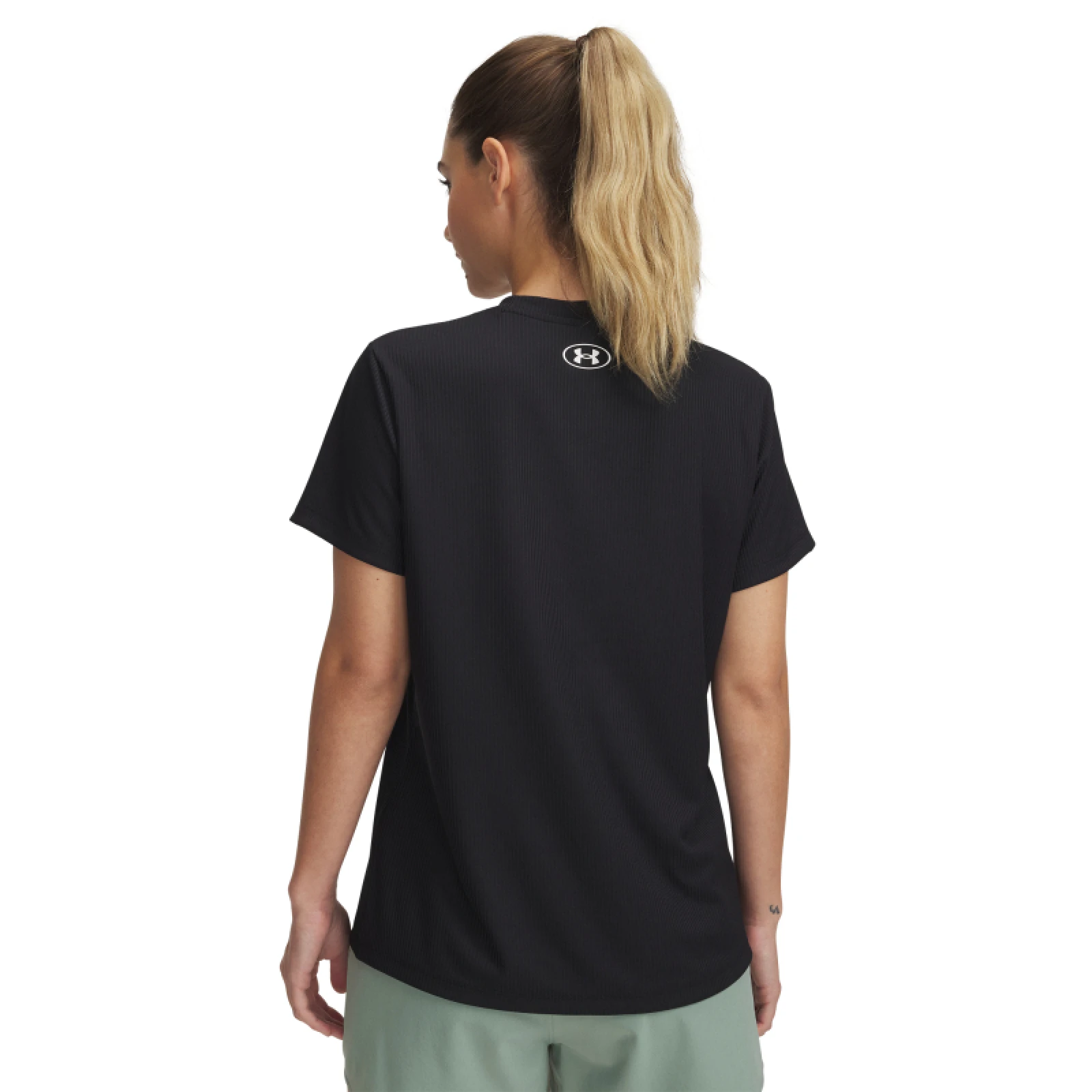 Női rövid ujjú edzőpóló UNDER ARMOUR Tech Rib SSC · záber 4