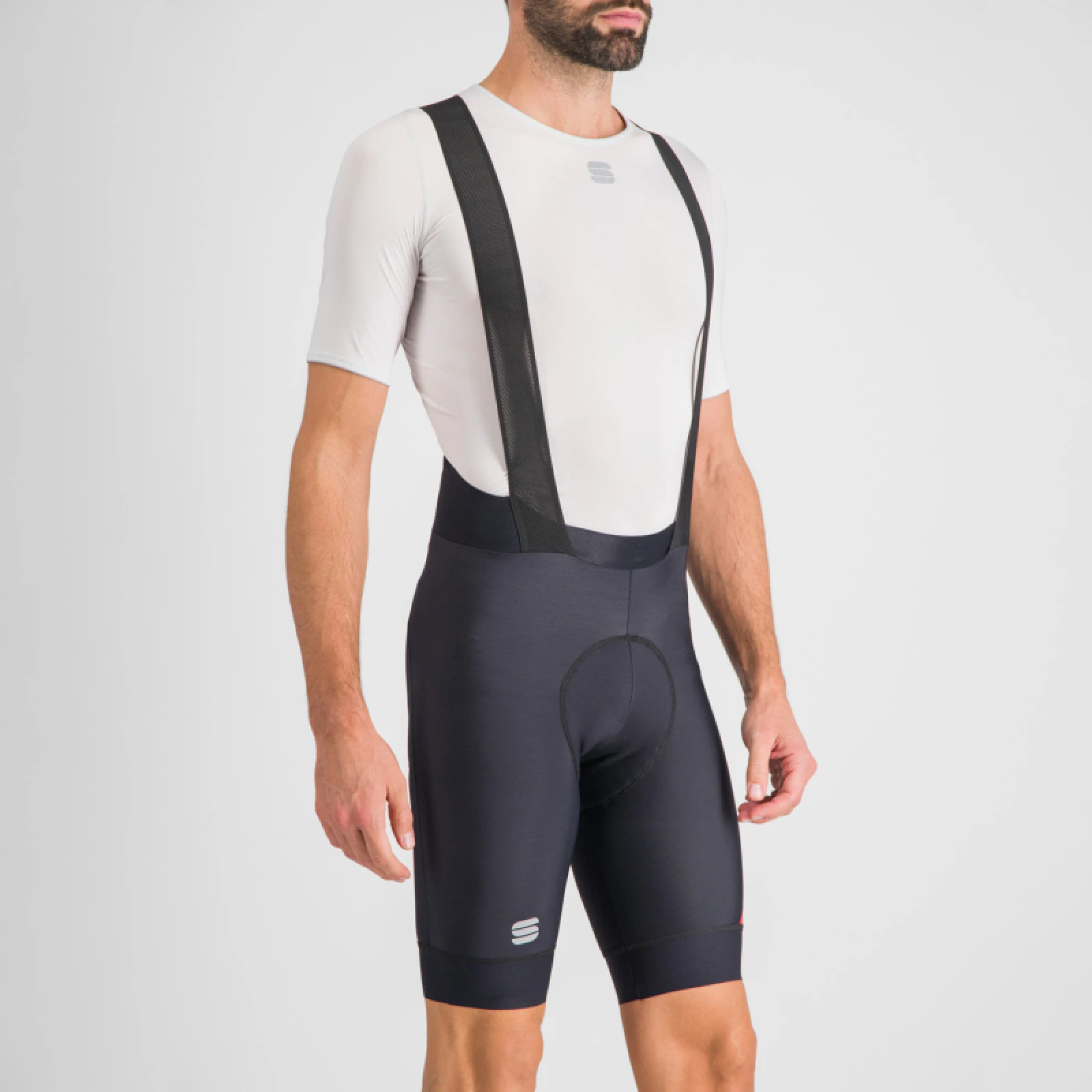 Férfi kerékpáros nadrág SPORTFUL Fiandre norain pro bibshort, black · záber 2