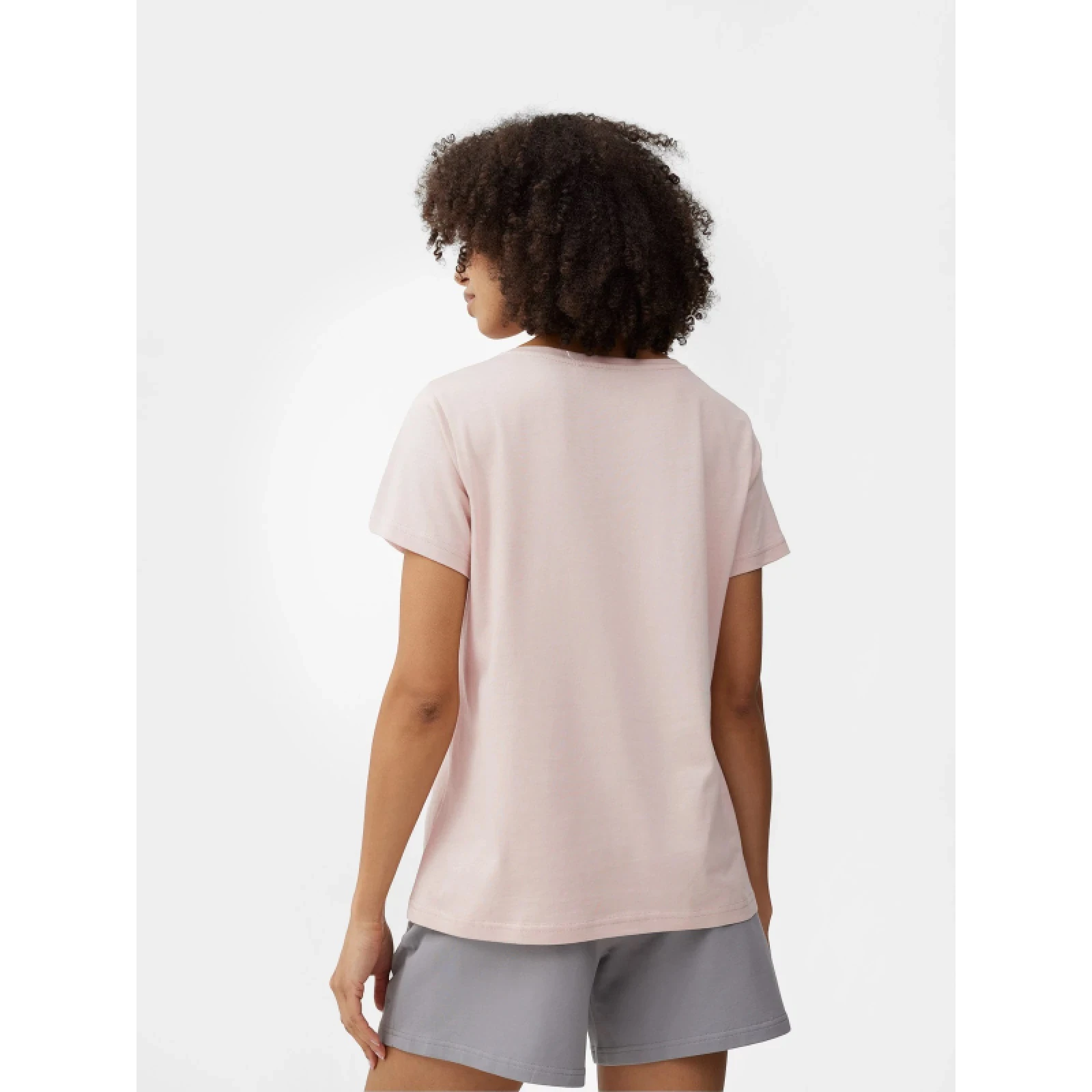 Női rövid ujjú póló 4F TSHIRT F342-83S-BEIGE · záber 3