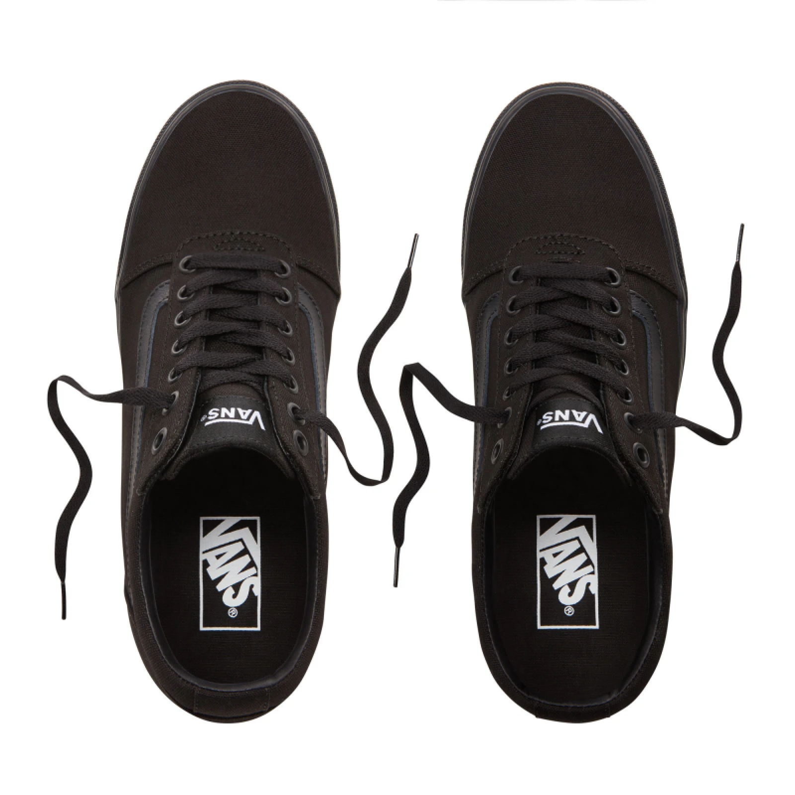 Férfi szabadidőcipő VANS MN Ward Canvas black black · záber 5