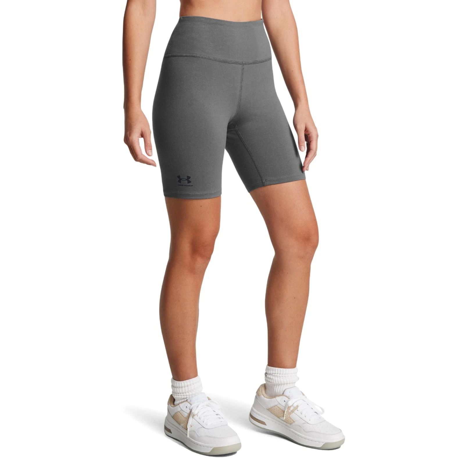 Under Armour Women‘s Rival 7in Shorts Gray · záber 1