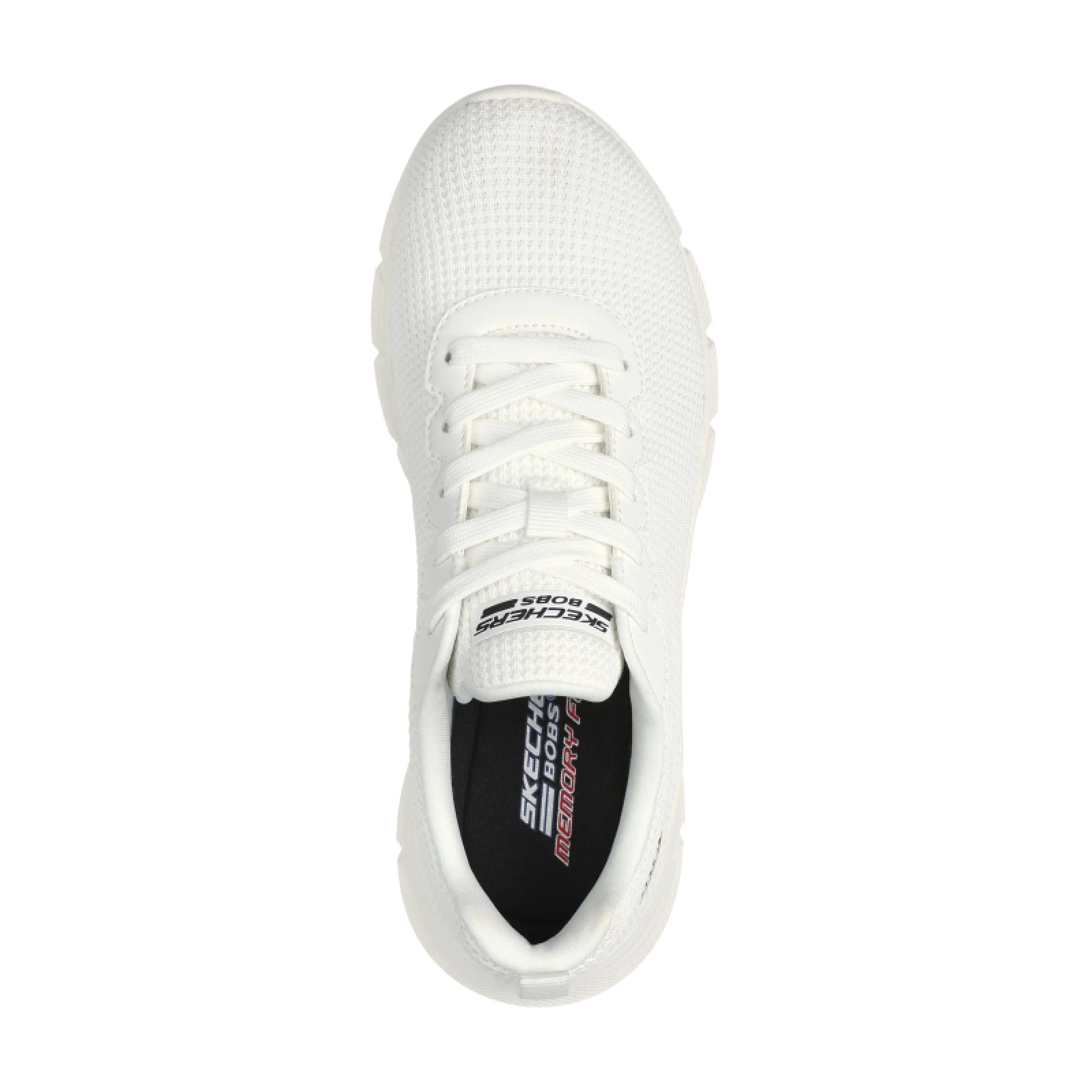 Női szabadidőcipők SKECHERS Bobs Sport B Flex Visionary Essence W white · záber 4