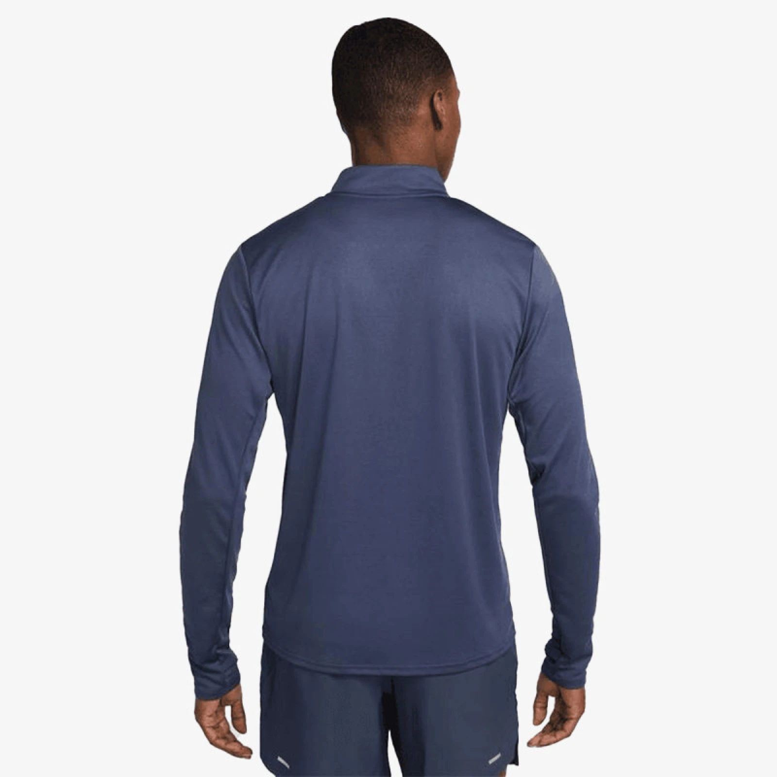 Férfi futó pulóver 1 2 cipzárral NIKE M NK DF PACER TOP HZ THUNDER BLUE REFLECTIVE SILV · záber 3