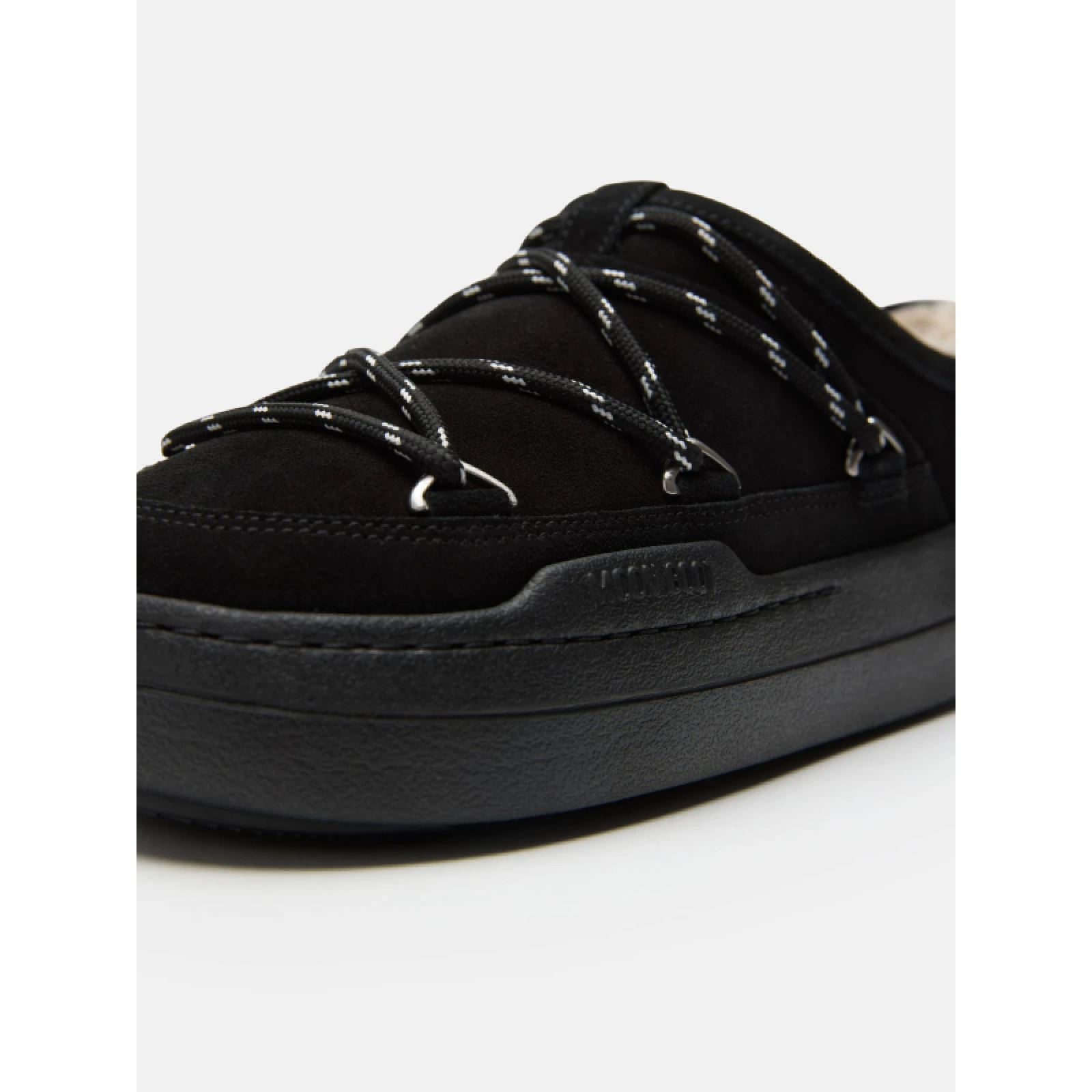 Alacsony téli cipők MOON BOOT MB PARK SLIPPER-N001 BLACK · záber 3