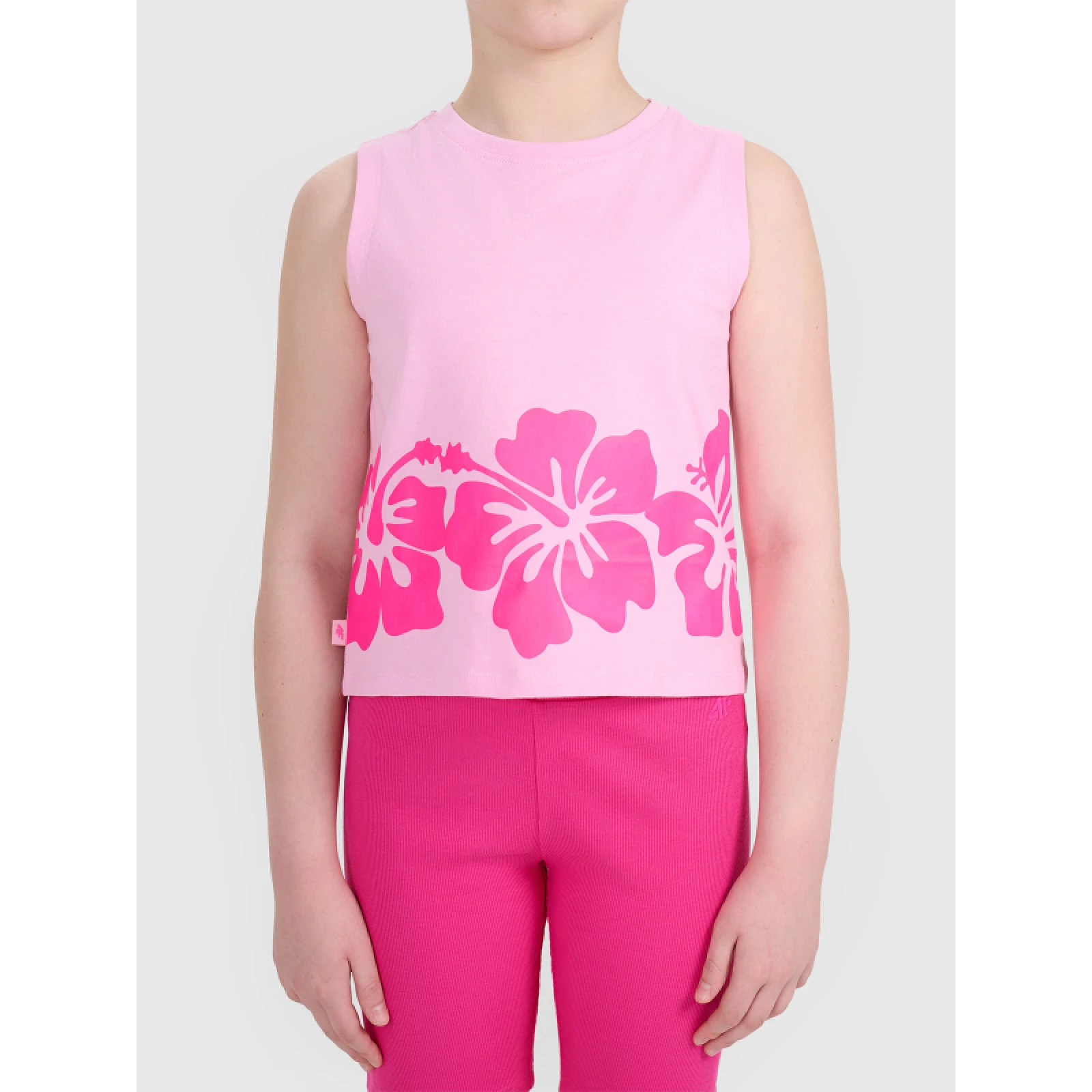 Lány ujjatlan póló 4F JUNIOR SLEEVELESS F263-56S-LIGHT PINK - Pohlavie: Gyerek · záber 3