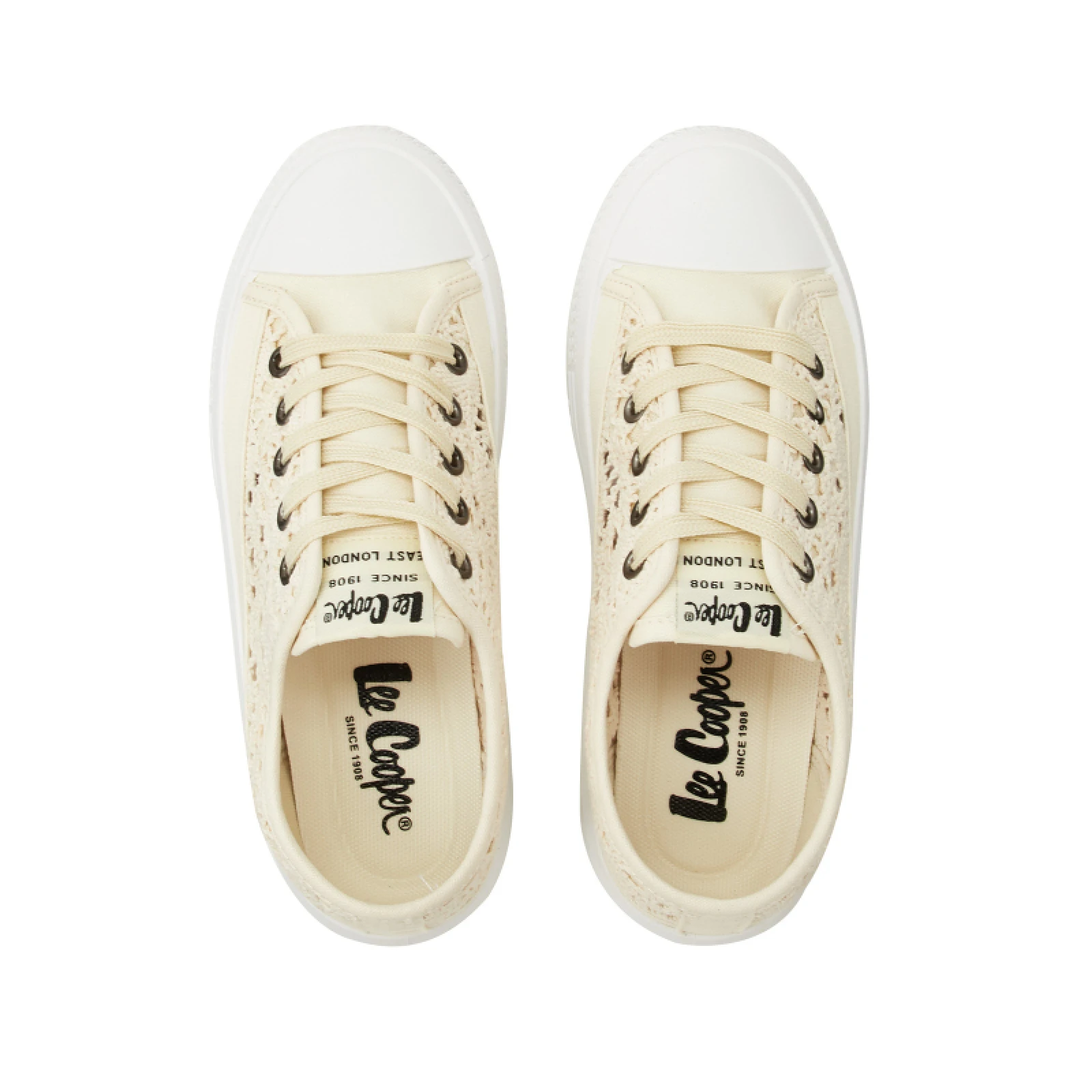 Női szabadidőcipők LEE COOPER Semilly W beige · záber 2