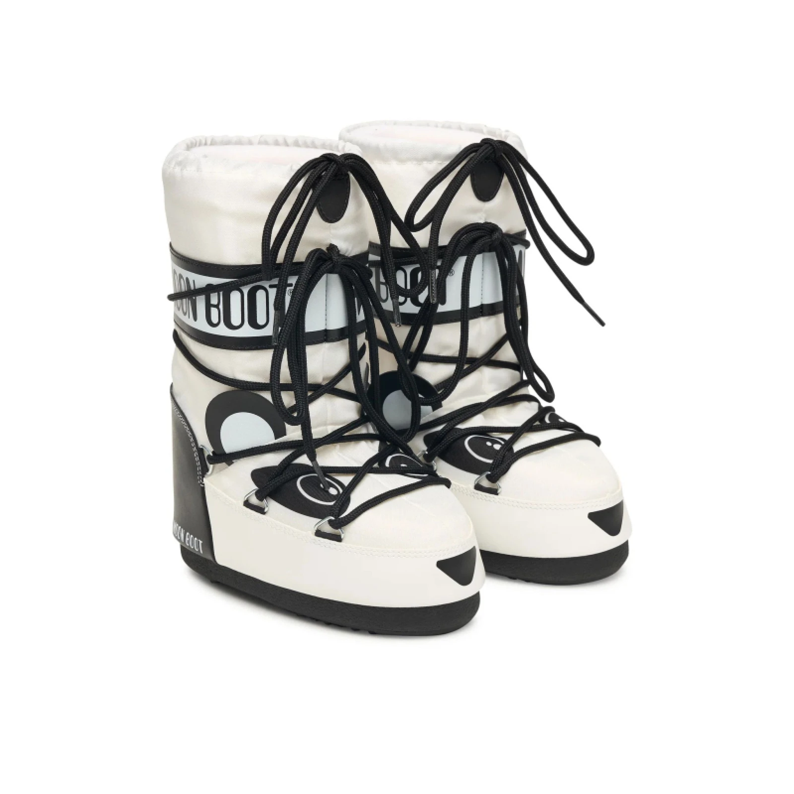 Junior magas téli cipők MOON BOOT MB ICON ANIMAL JR-NA02 PANDA · záber 2