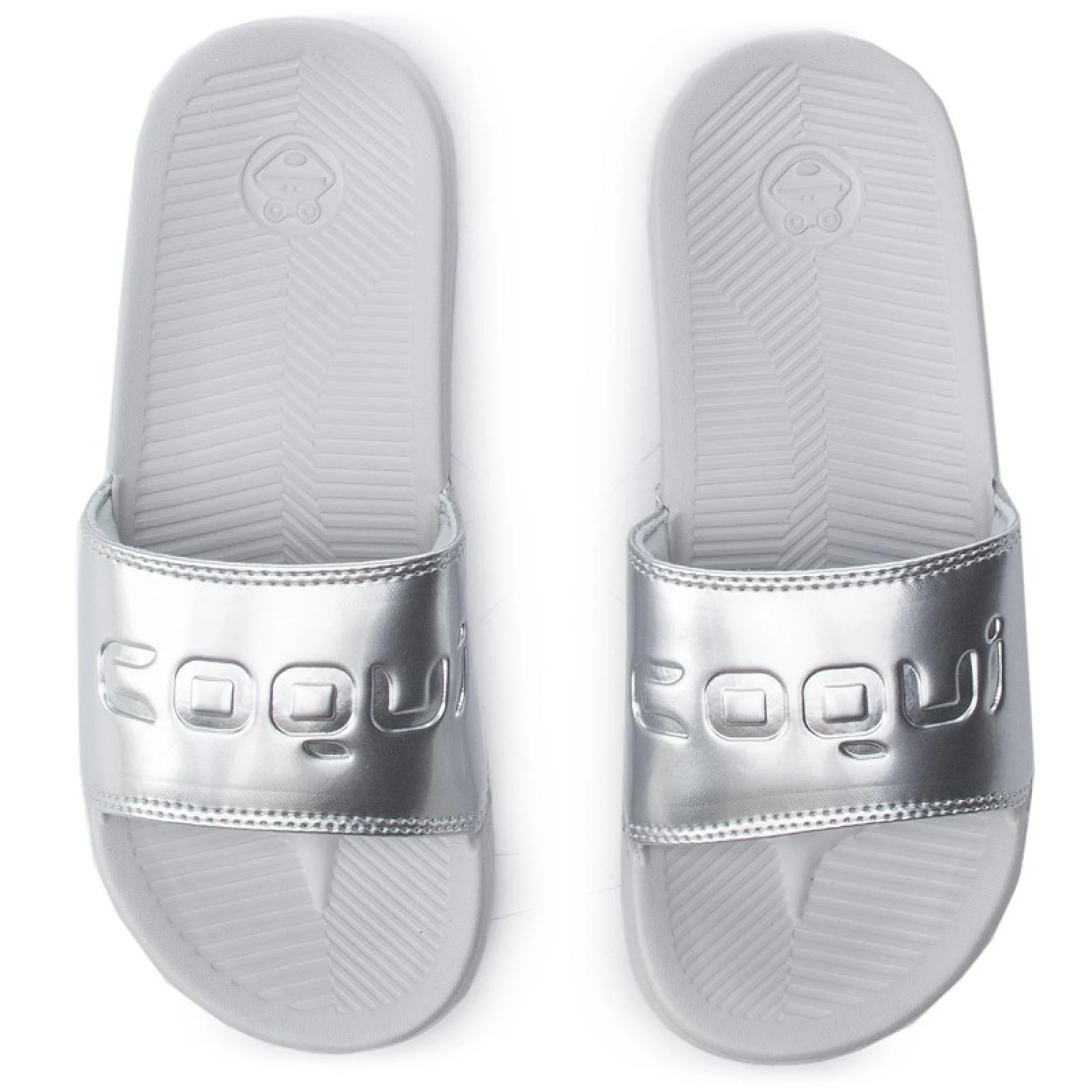 Női papucsok (strandcipők) COQUI Sana khaki grey silver · záber 4