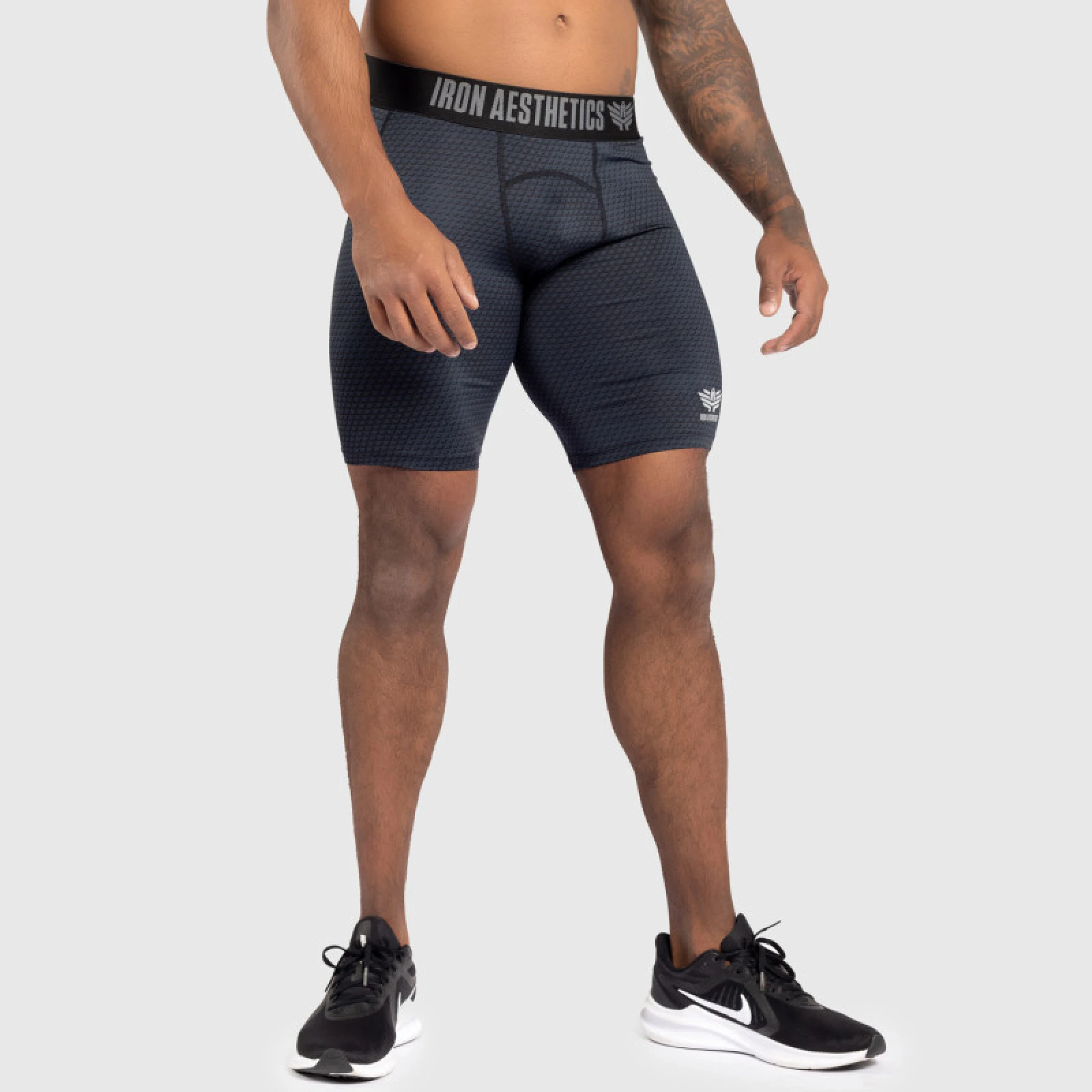 Funkcionális rövidnadrág Iron Aesthetics Evolution, fekete · záber 4