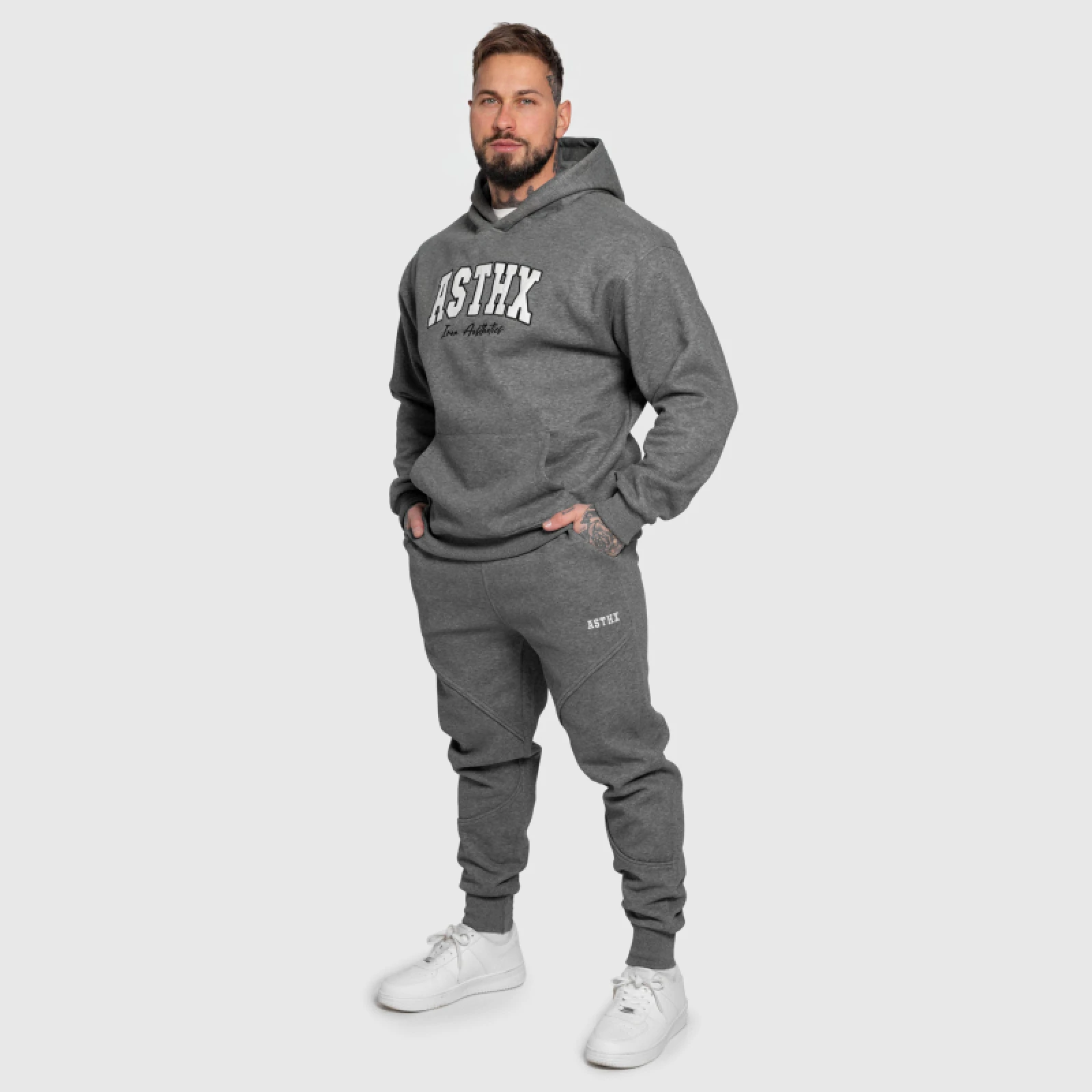 Melegítőszett Iron Aesthetics ASTHX, szürke · záber 3