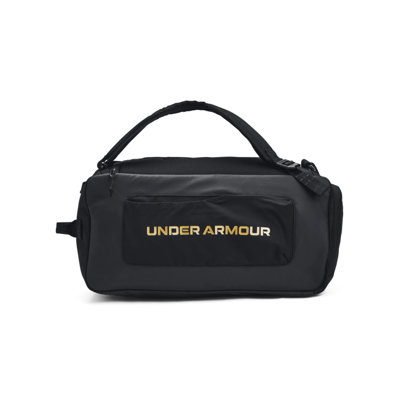 Utazótáska UNDER ARMOUR UA Contain Duo SM BP Duffle-BLK · záber 2