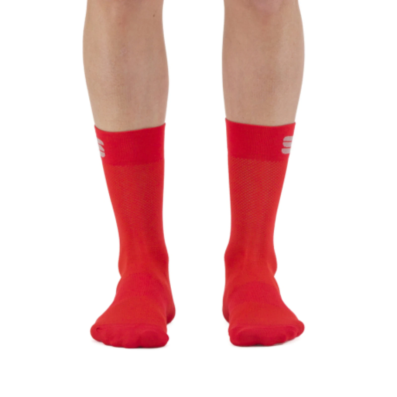 Férfi kerékpáros zoknik SPORTFUL Matchy socks, chili red · záber 1