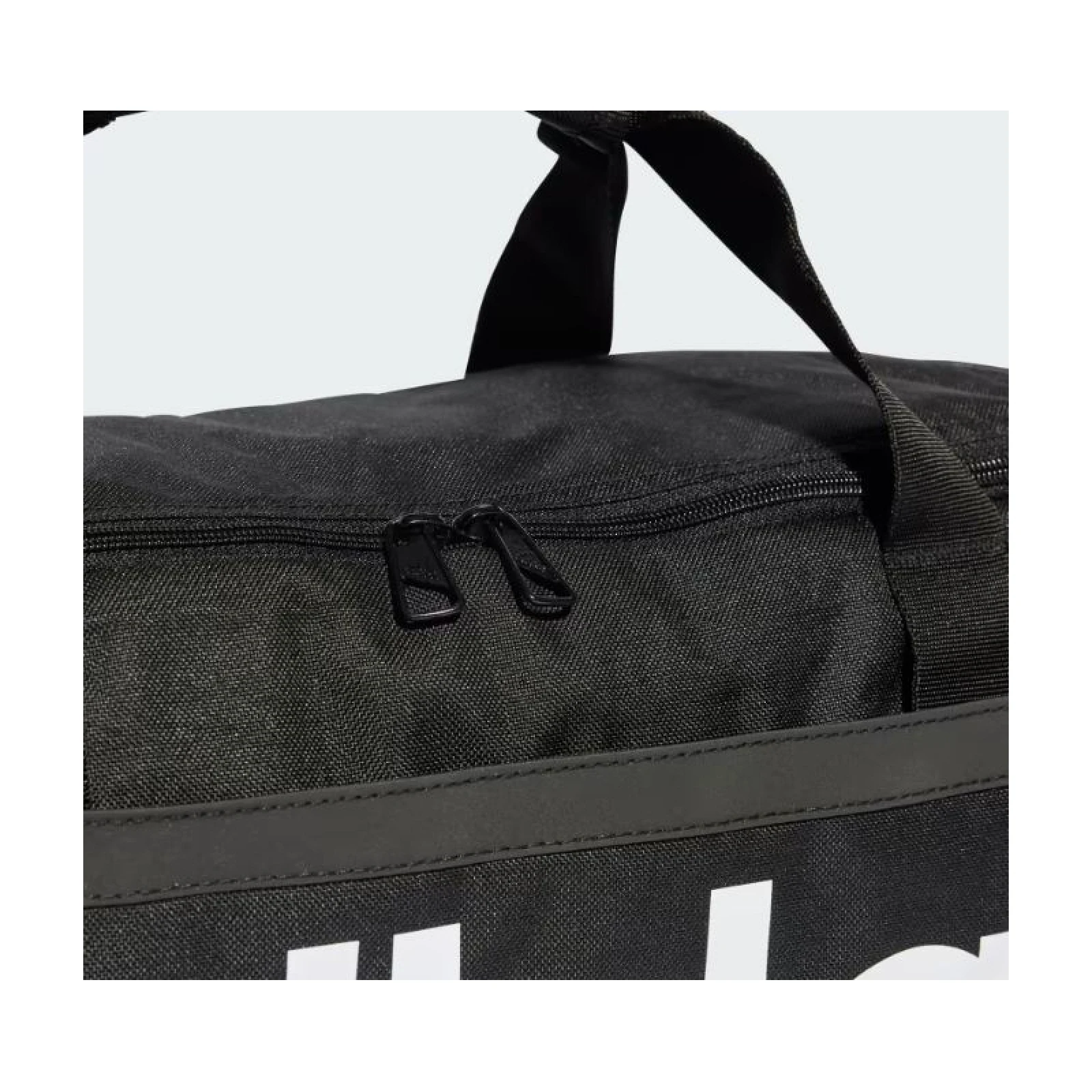 Utazótáska ADIDAS LINEAR DUFFEL S BLACK WHITE · záber 5