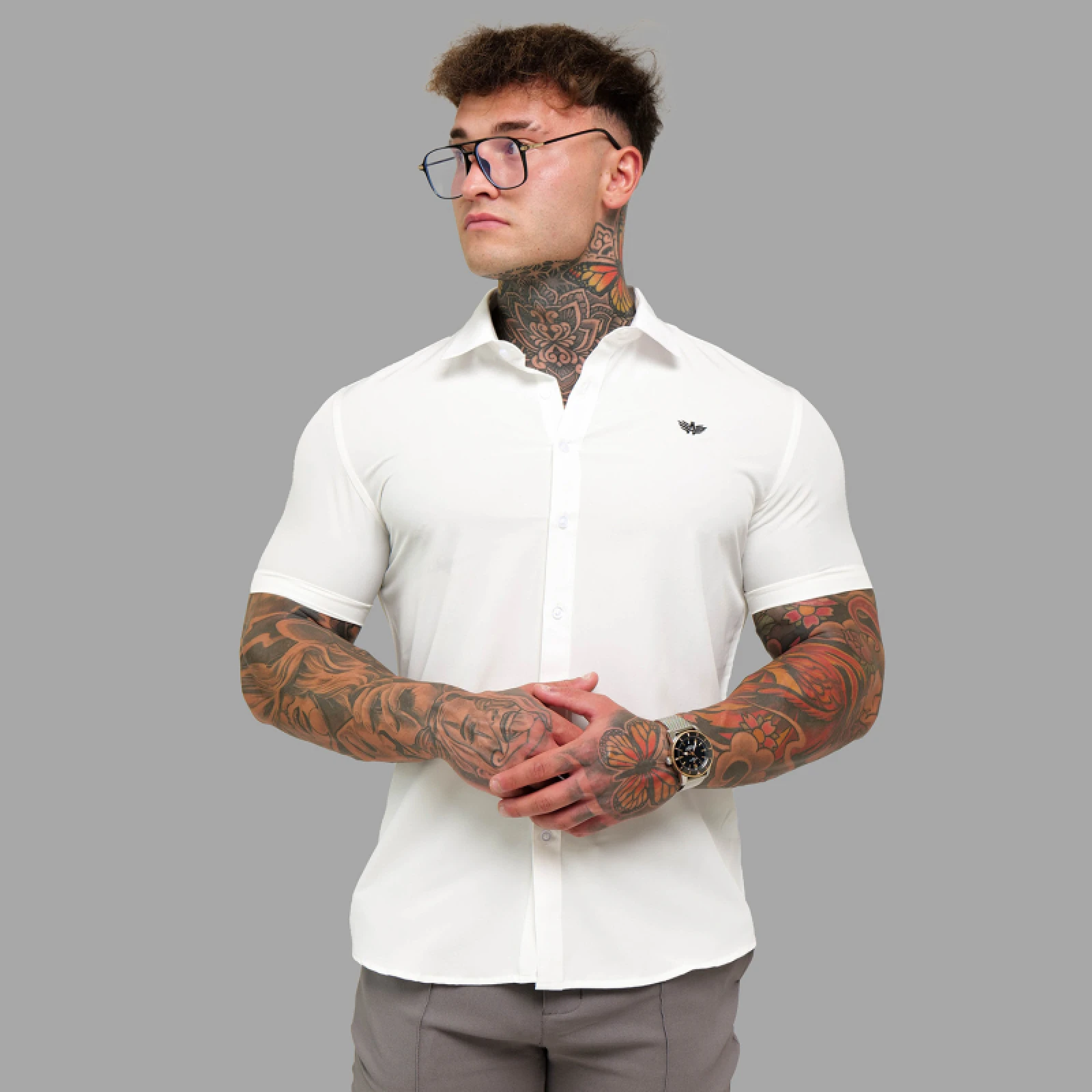 Sztreccs ing Iron Aesthetics Short Slim Stretch, natural · záber 4