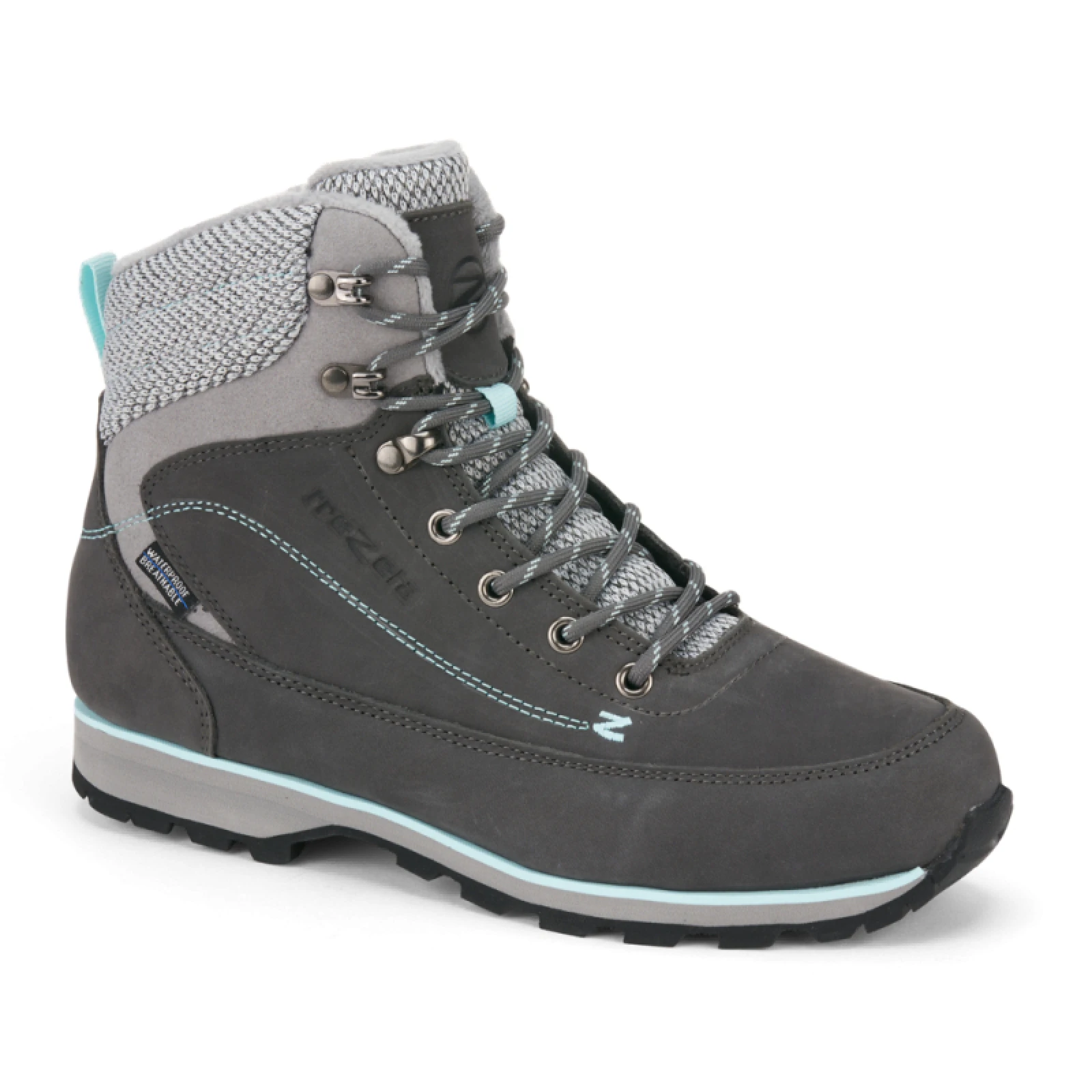 Női magas téli csizmák TREZETA Velvet Ws Wp, Grey Aquamarine · záber 2