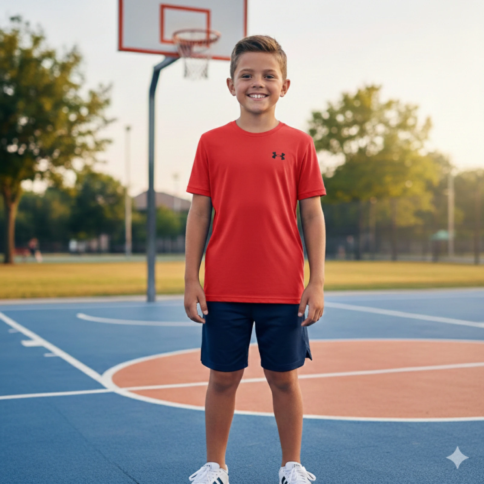 Fiú edzőpóló rövid ujjú UNDER ARMOUR UA Tech 2.0 SS · záber 4