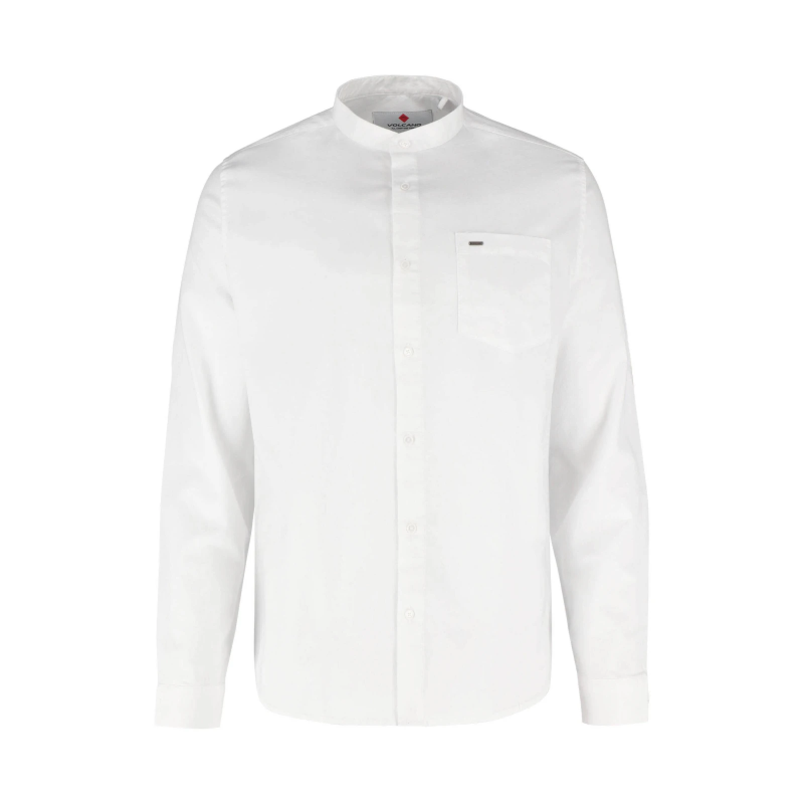 Férfi hosszú ujjú ing VOLCANO LANGE 100-WHITE · záber 5