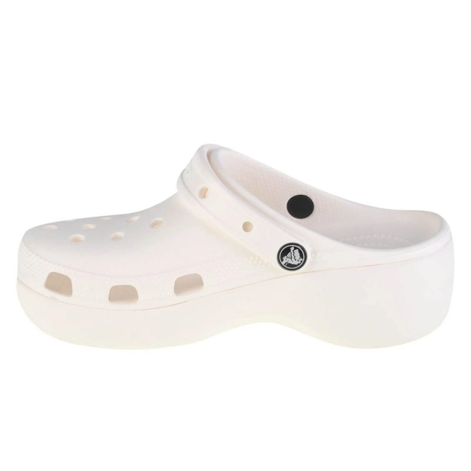 Női krokszi (szabadidő lábbeli) CROCS Classic Platform Clog W white · záber 3