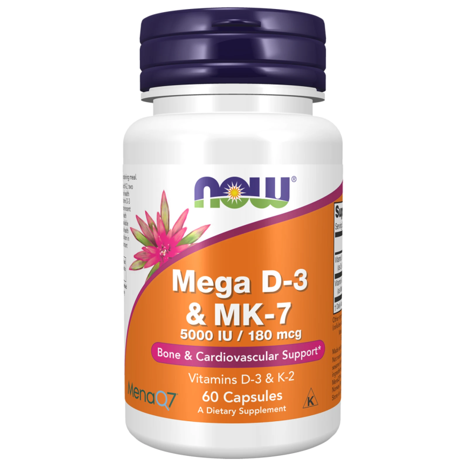 Mega D-3 & MK-7 60 Veg Capsules · záber 1