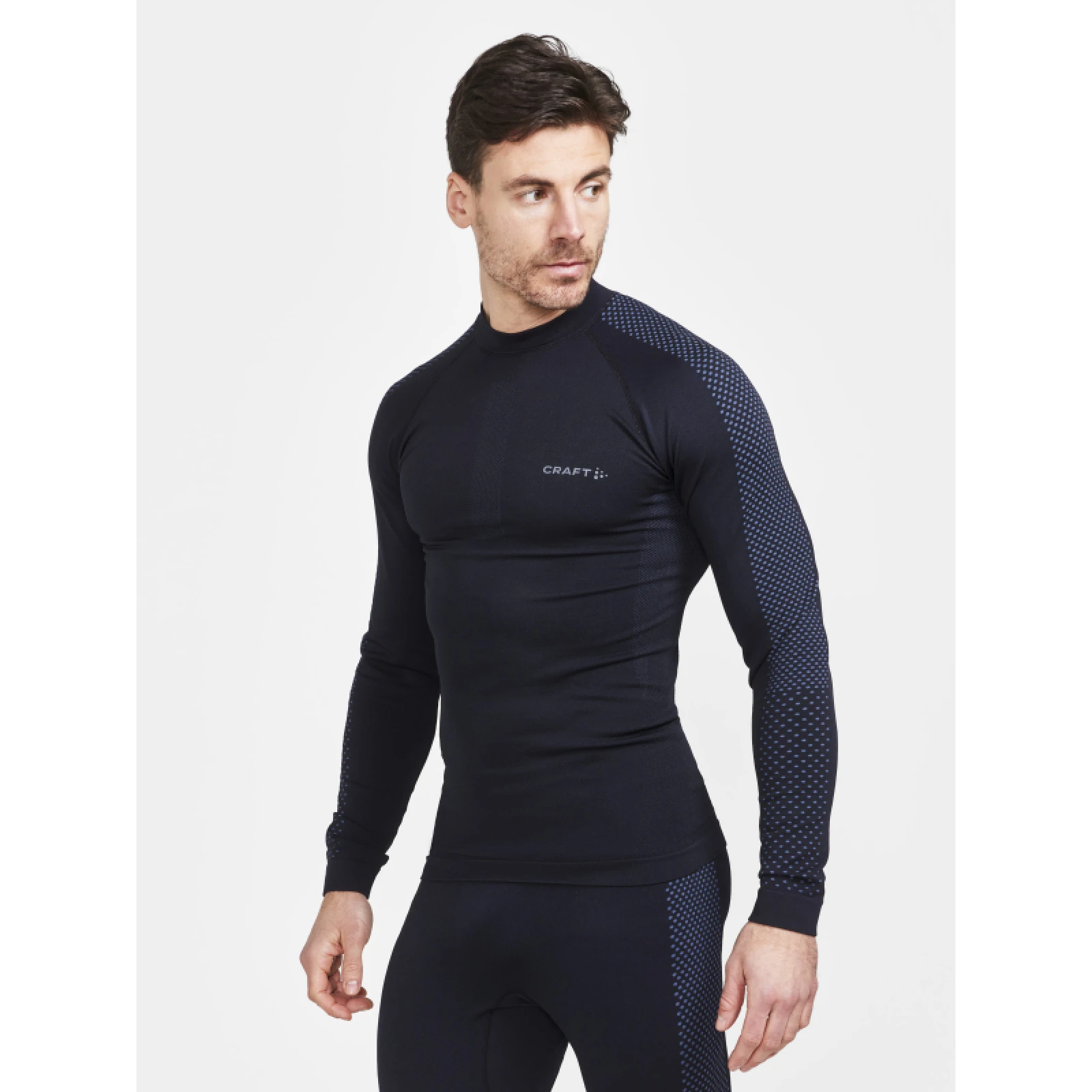 Férfi hosszú ujjú thermo póló CRAFT ADV WARM INTENSITY LS M-999000-Black · záber 2