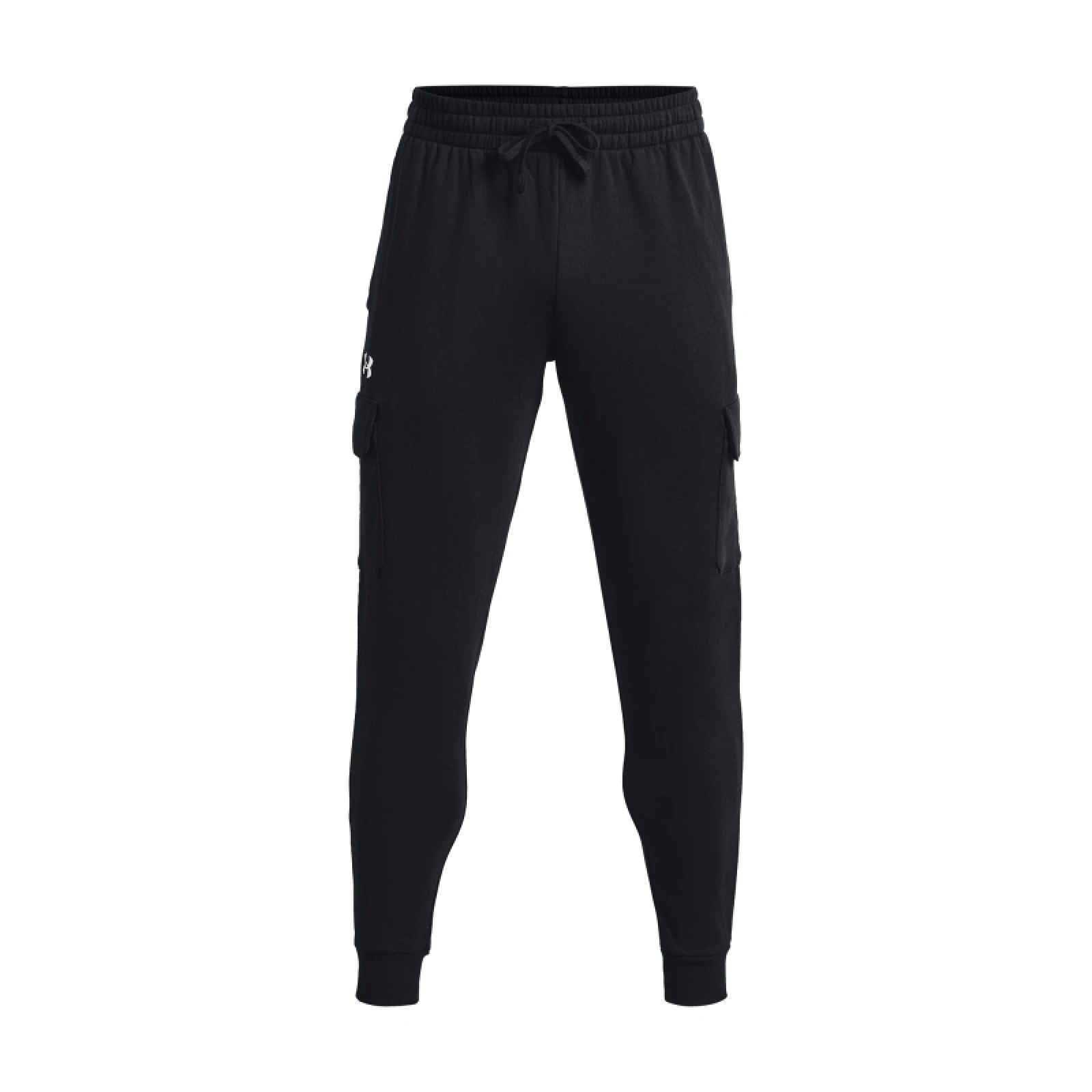 Férfi bélelt melegítőnadrágok UNDER ARMOUR UA Rival Fleece Cargo Jogger-BLK · záber 5
