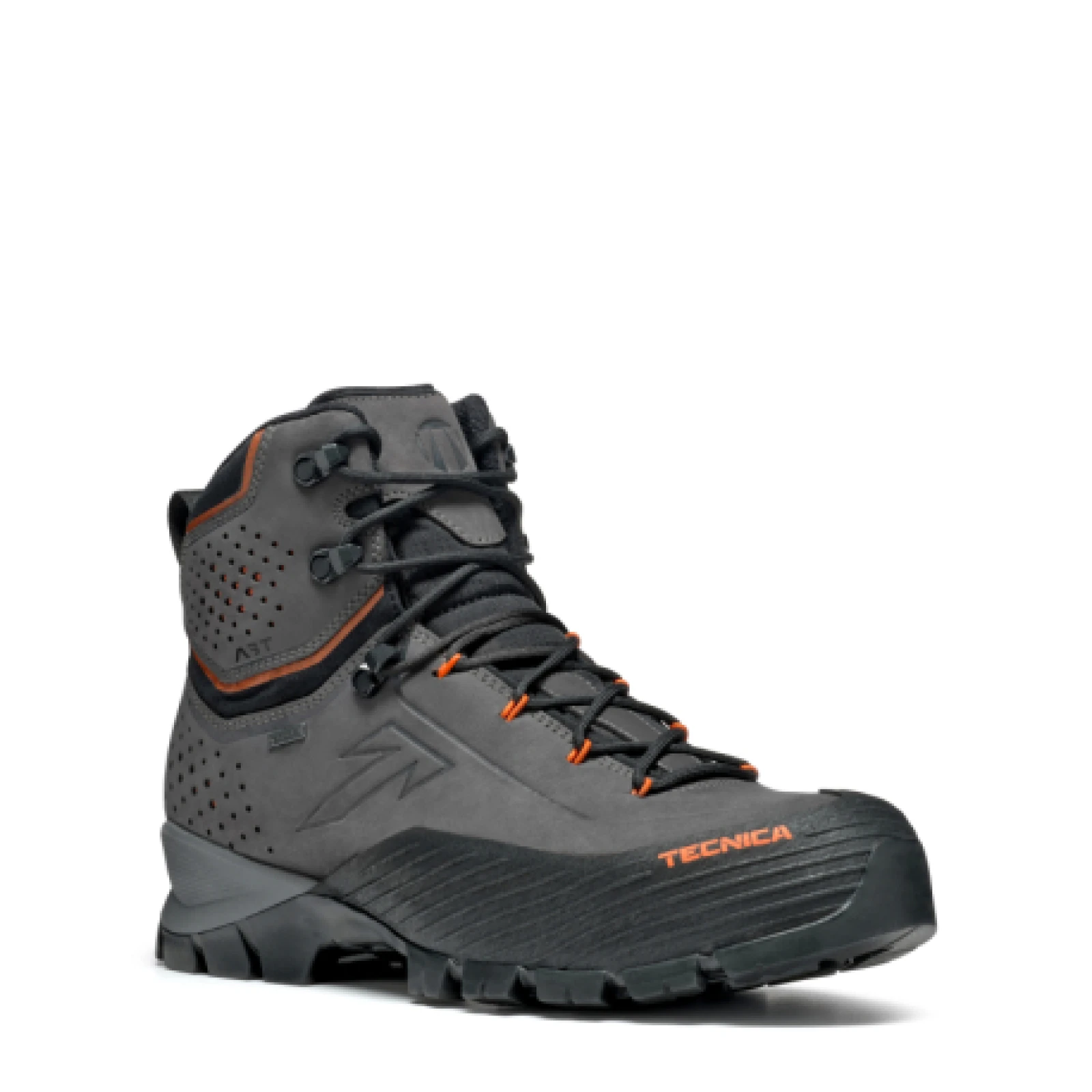 Férfi magas túrázó teljes bőr cipő TECNICA Forge 2.0 GTX Ms, deep grey ultra orange · záber 1
