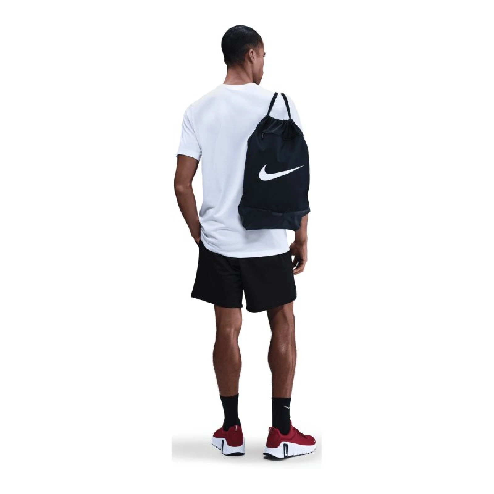 Férfi melegítőnadrág rövidnadrág NIKE M NK DF TOTALITY KNIT 7IN UL G BLACK WHITE · záber 4