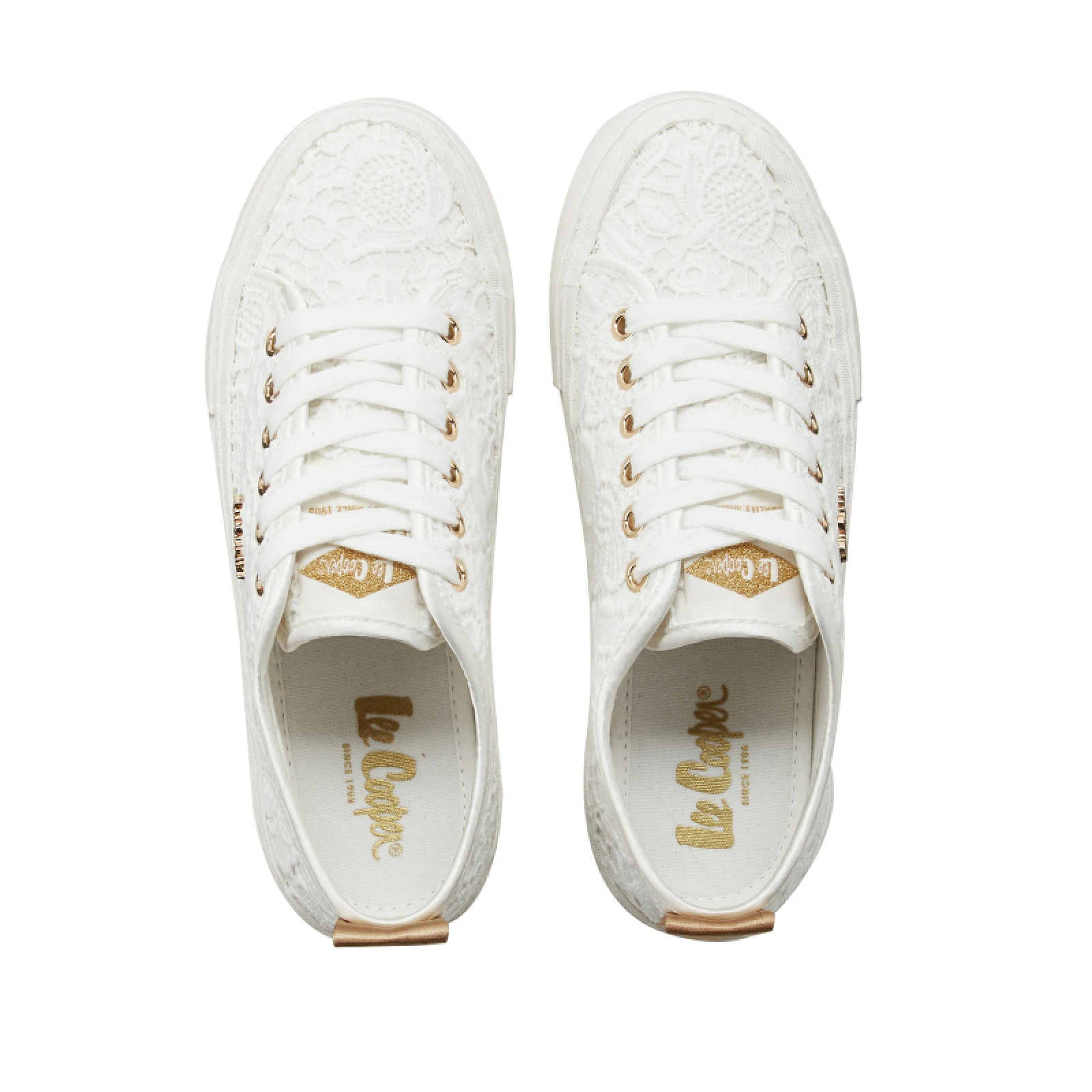 Női szabadidőcipők LEE COOPER Maincy W white · záber 3