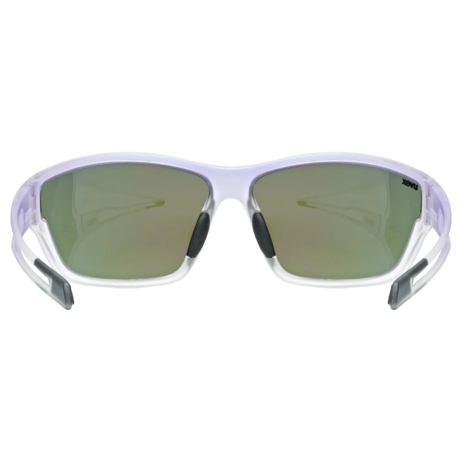 Kerékpáros napszemüvegek UVEX brýle Sportstyle 806 Purple Fade Mirror Purple · záber 4