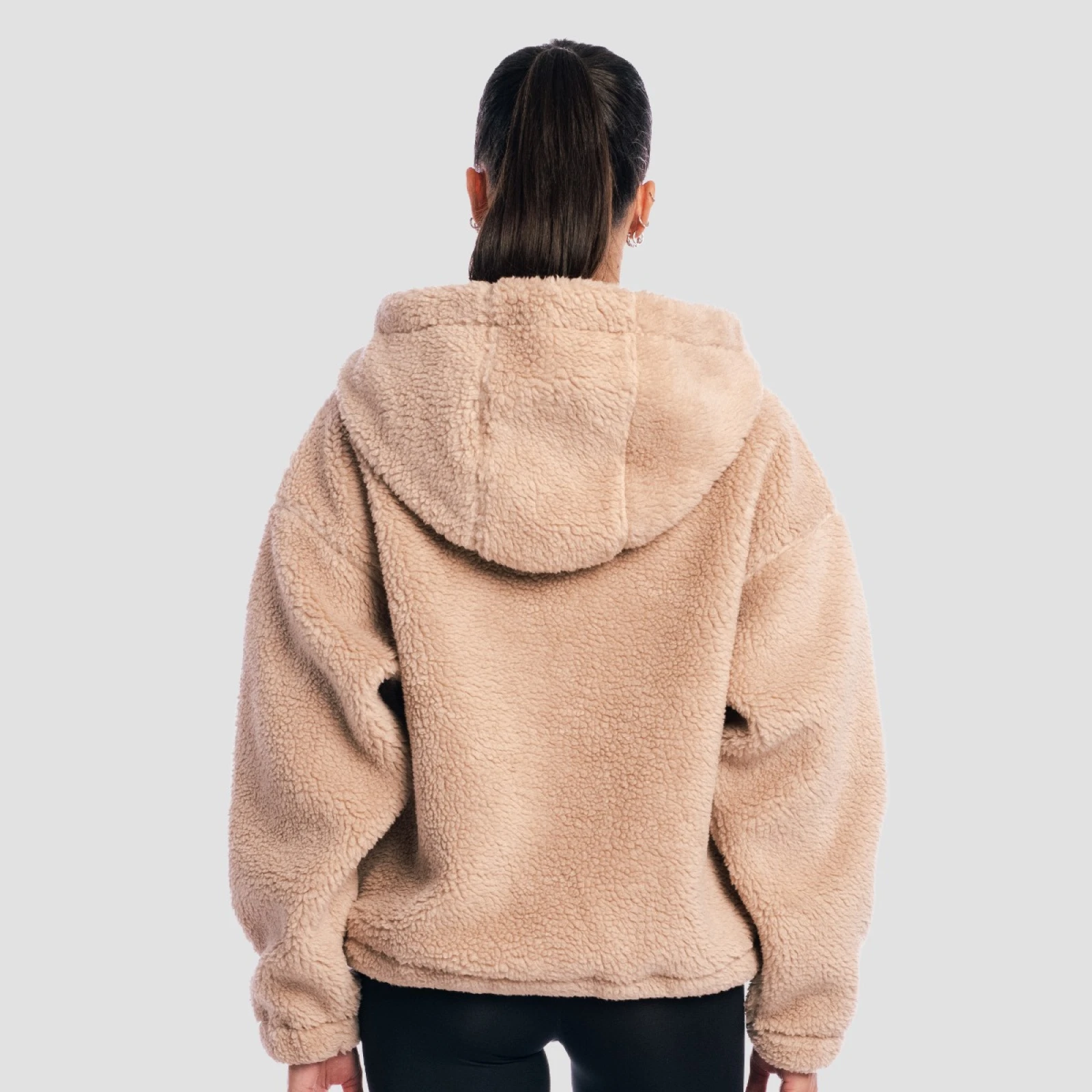 GymBeam Women‘s Sherpa Jacket Canyon · záber 3